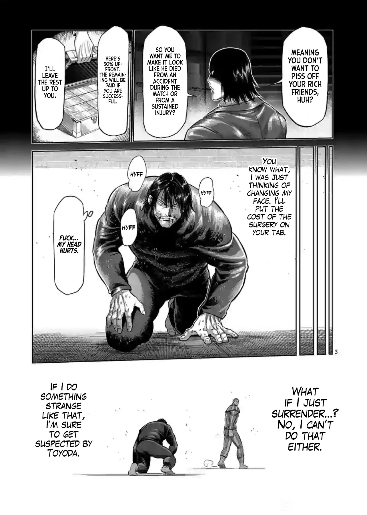 Kengan Omega Chapter 119 page 3 - Chapter 119