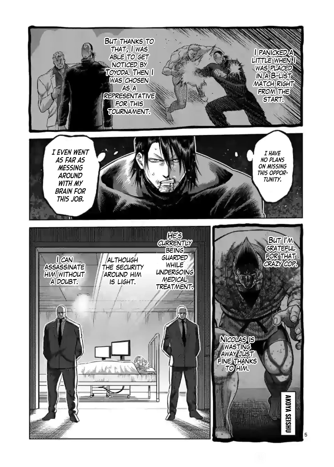 Kengan Omega Chapter 119 page 5 - Chapter 119