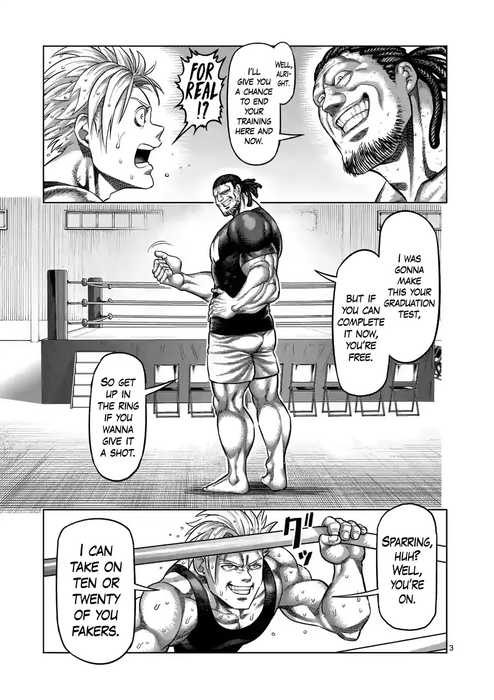 Kengan Omega Chapter 12 page 3 - Chapter 12: Test