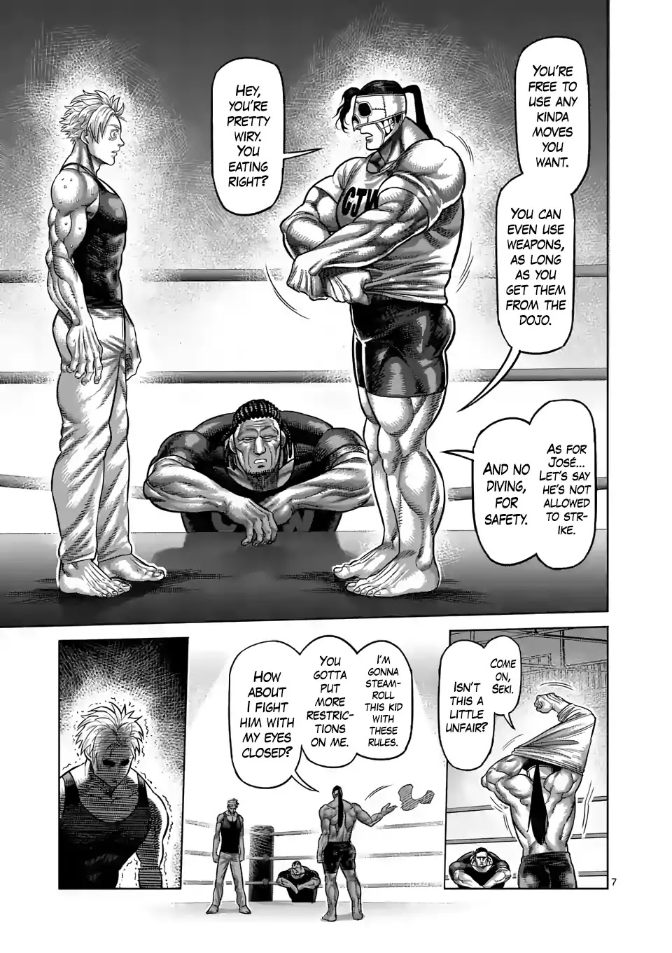 Kengan Omega Chapter 12 page 7 - Chapter 12: Test