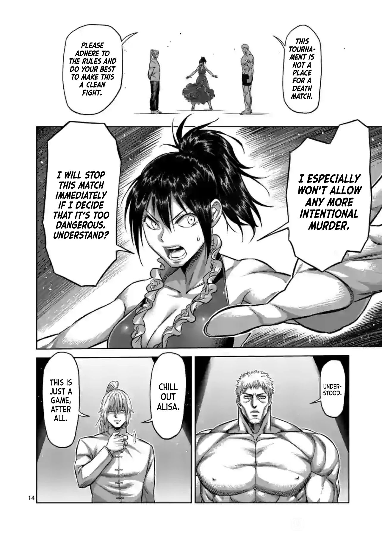 Kengan Omega Chapter 120 page 14 - Chapter 120