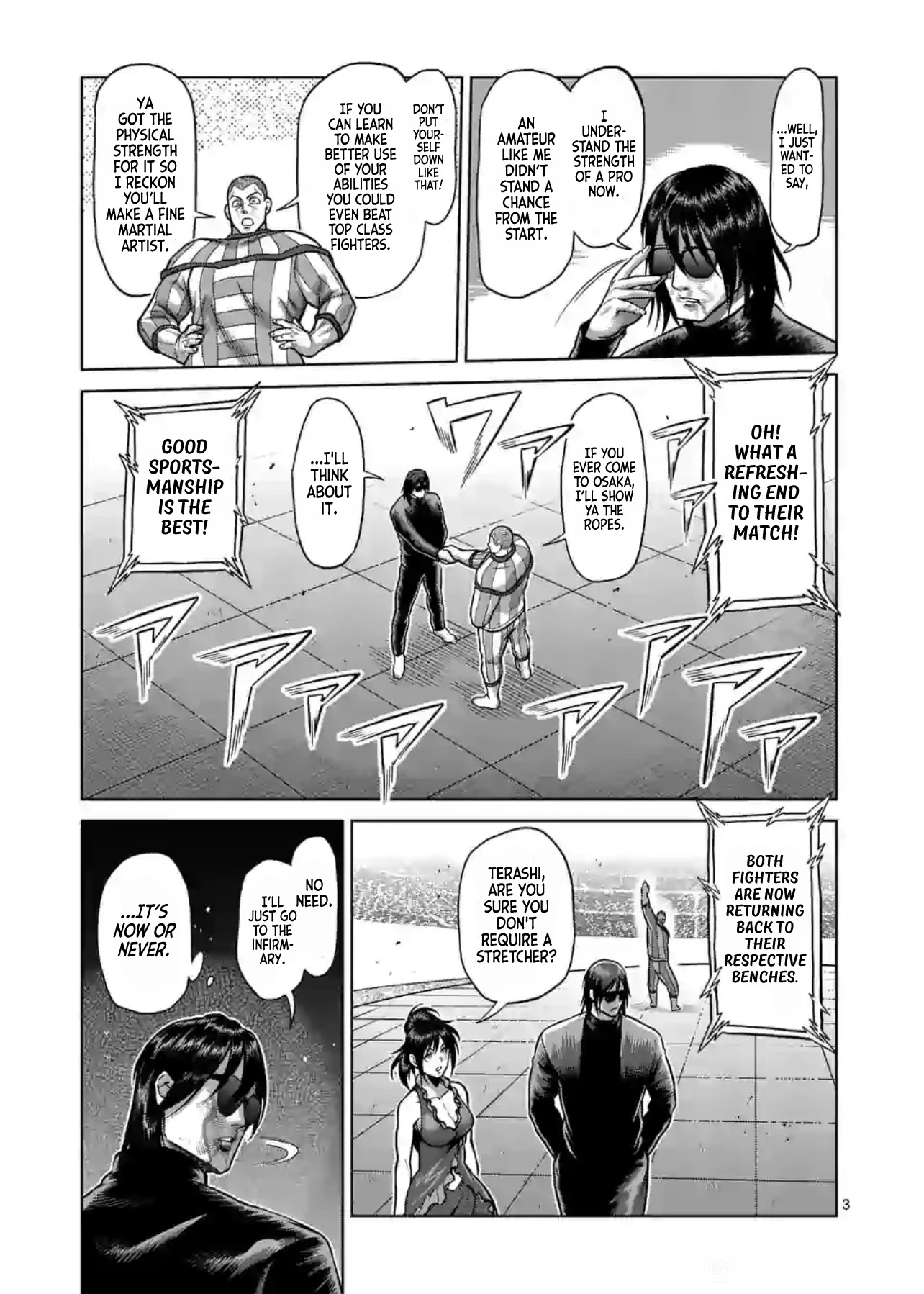 Kengan Omega Chapter 120 page 3 - Chapter 120