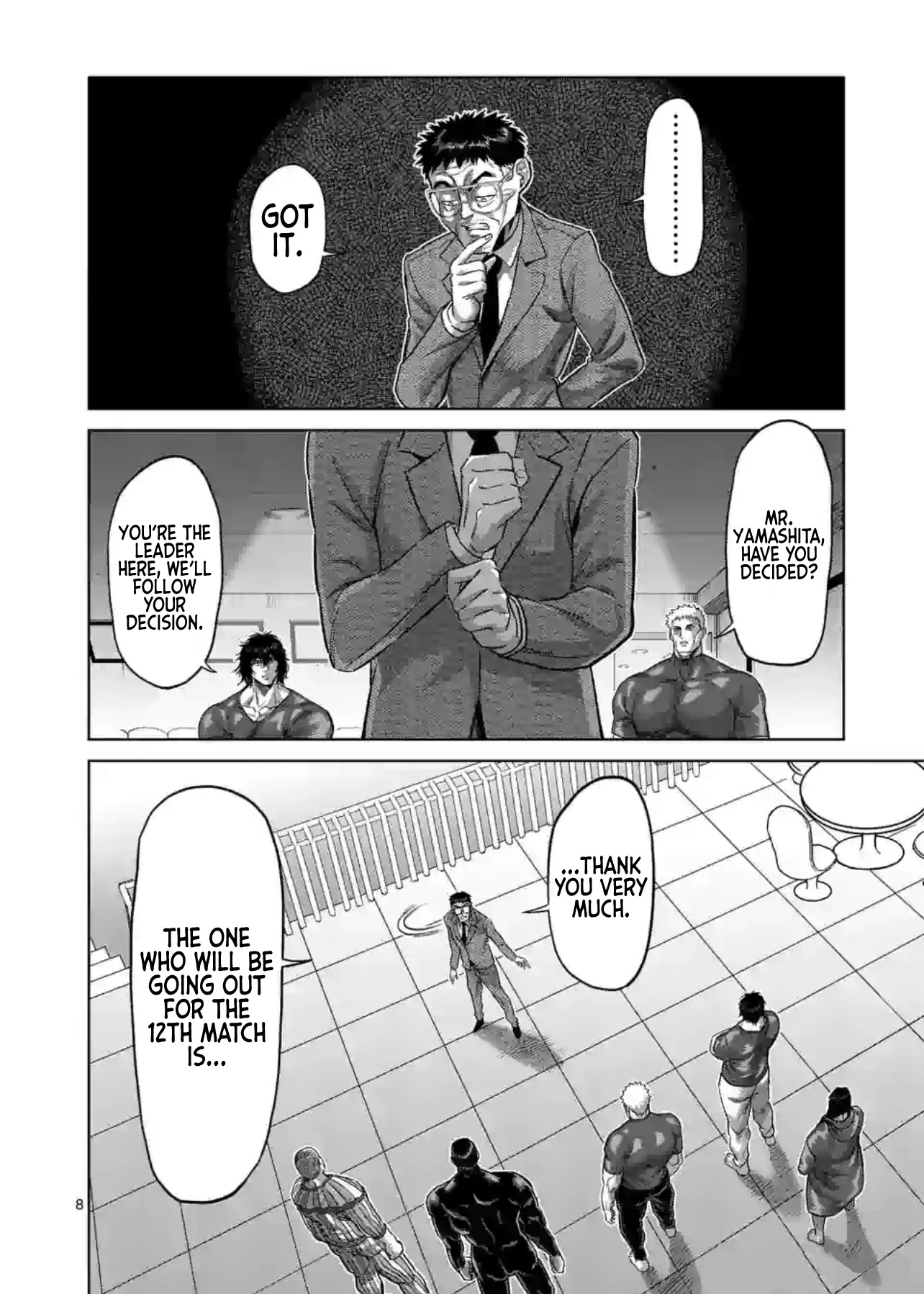 Kengan Omega Chapter 120 page 8 - Chapter 120