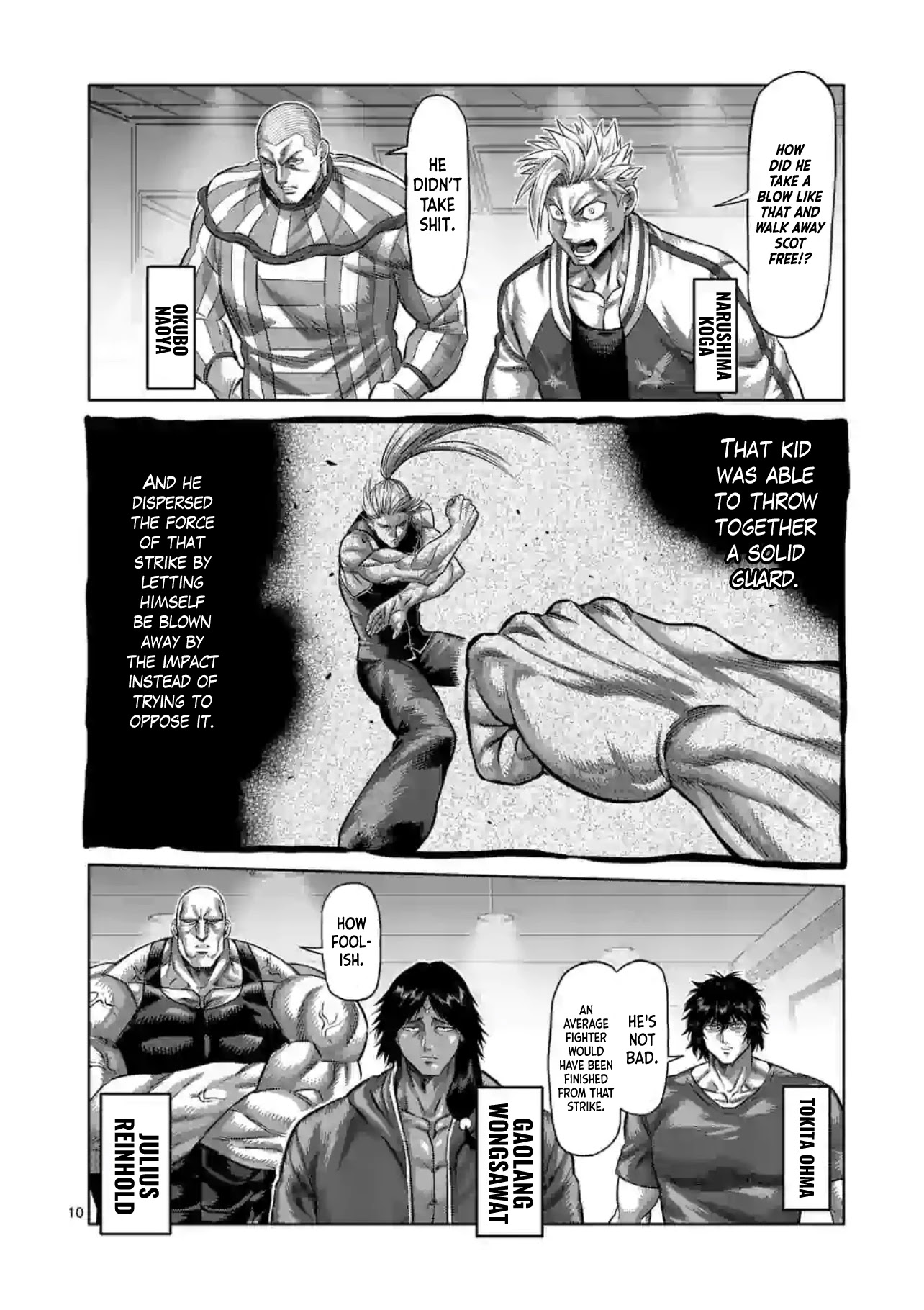 Kengan Omega Chapter 121 page 10 - Chapter 121