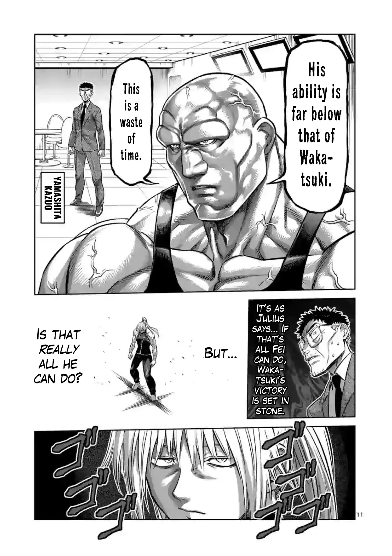 Kengan Omega Chapter 121 page 11 - Chapter 121