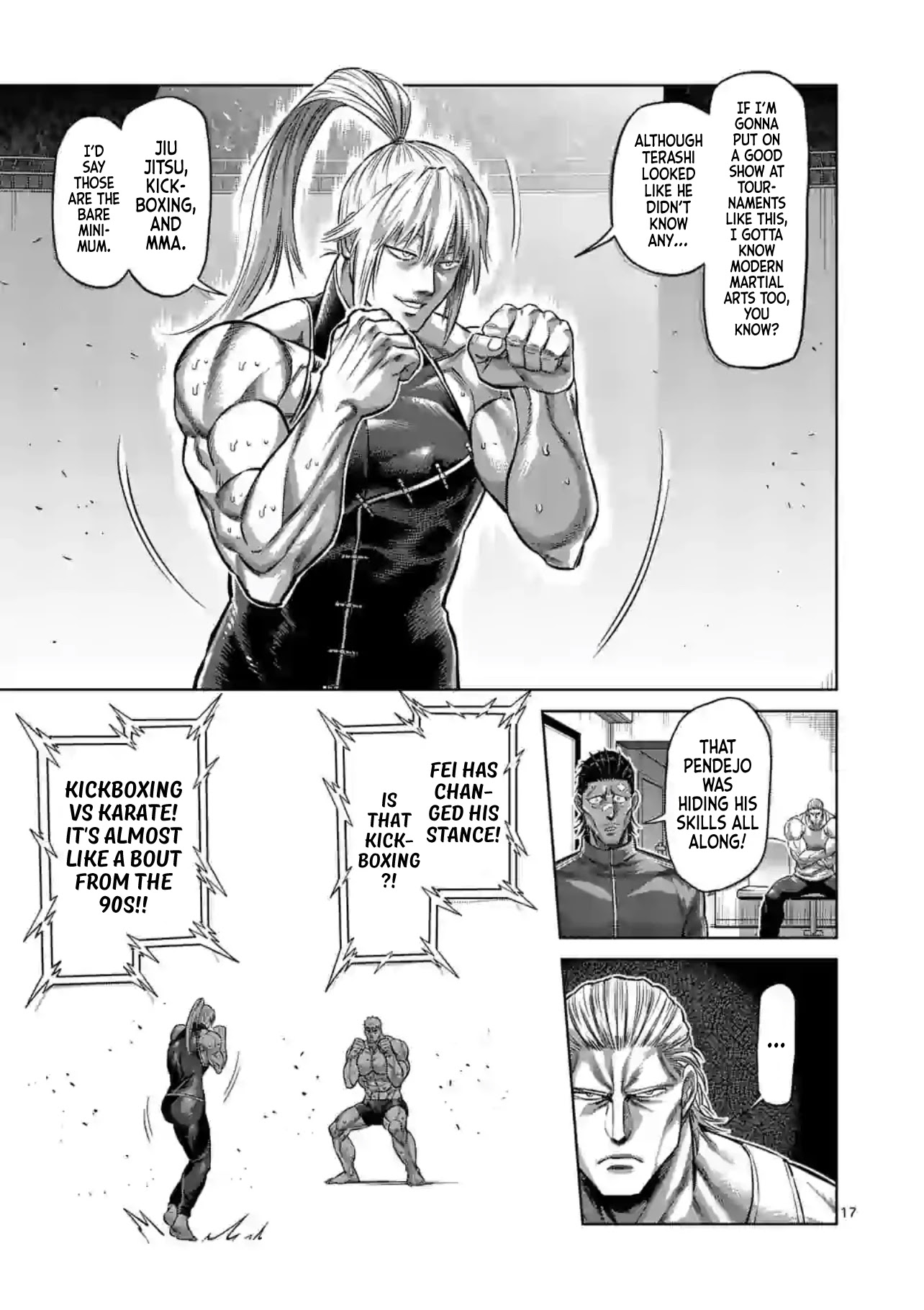 Kengan Omega Chapter 121 page 17 - Chapter 121