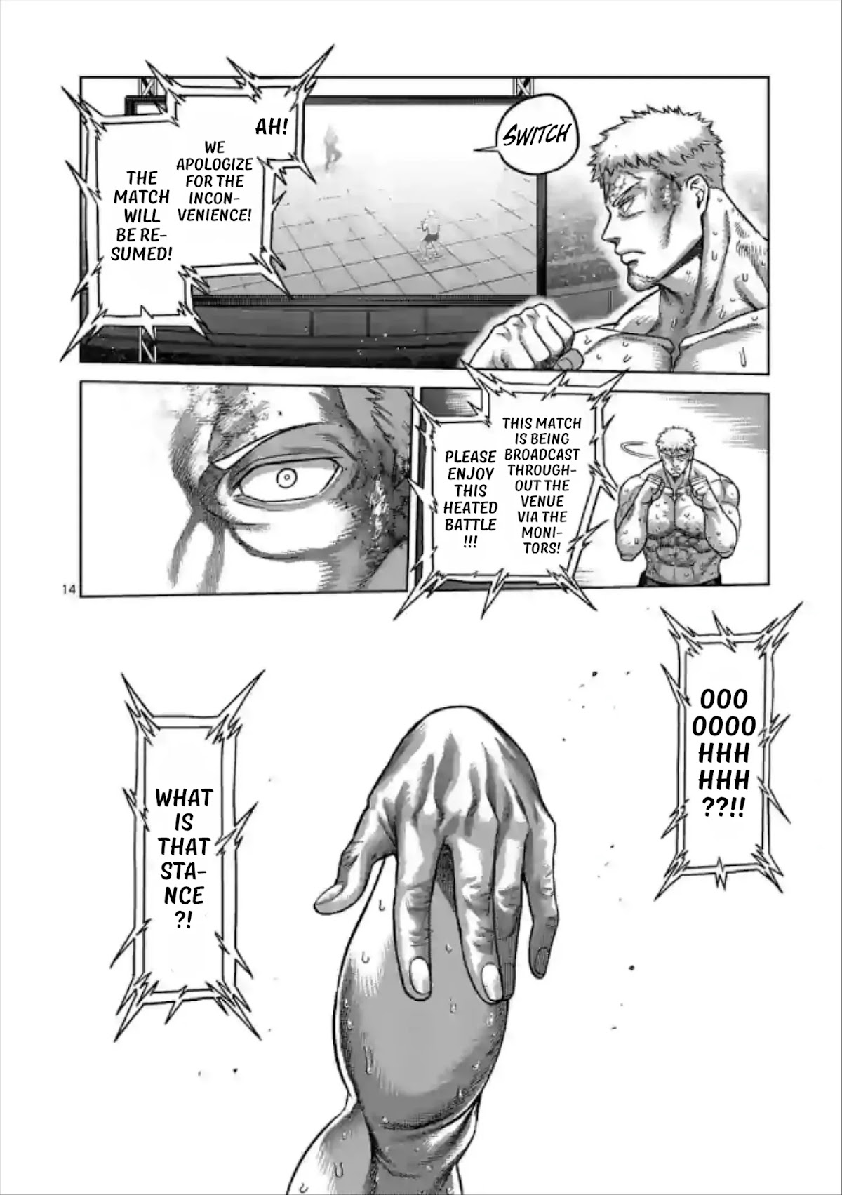 Kengan Omega Chapter 122 page 14 - Chapter 122