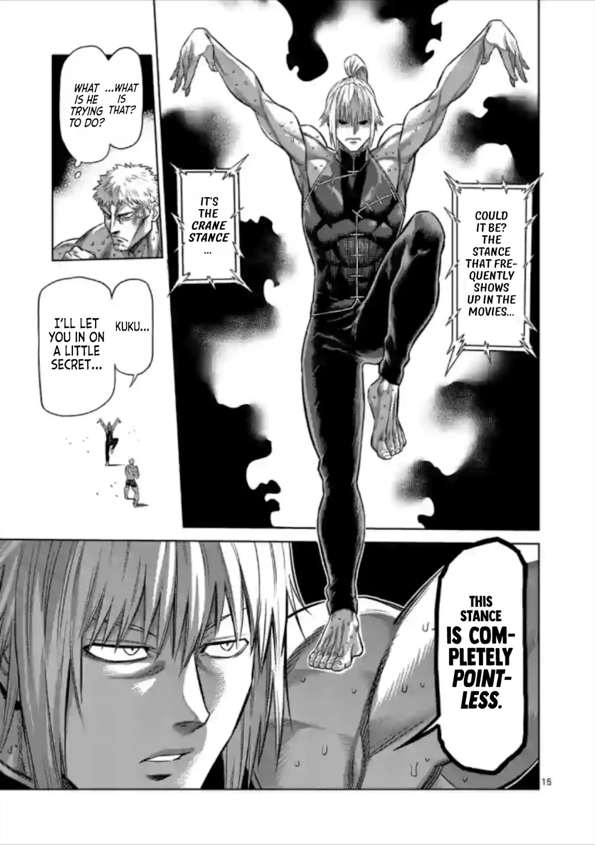 Kengan Omega Chapter 122 page 15 - Chapter 122