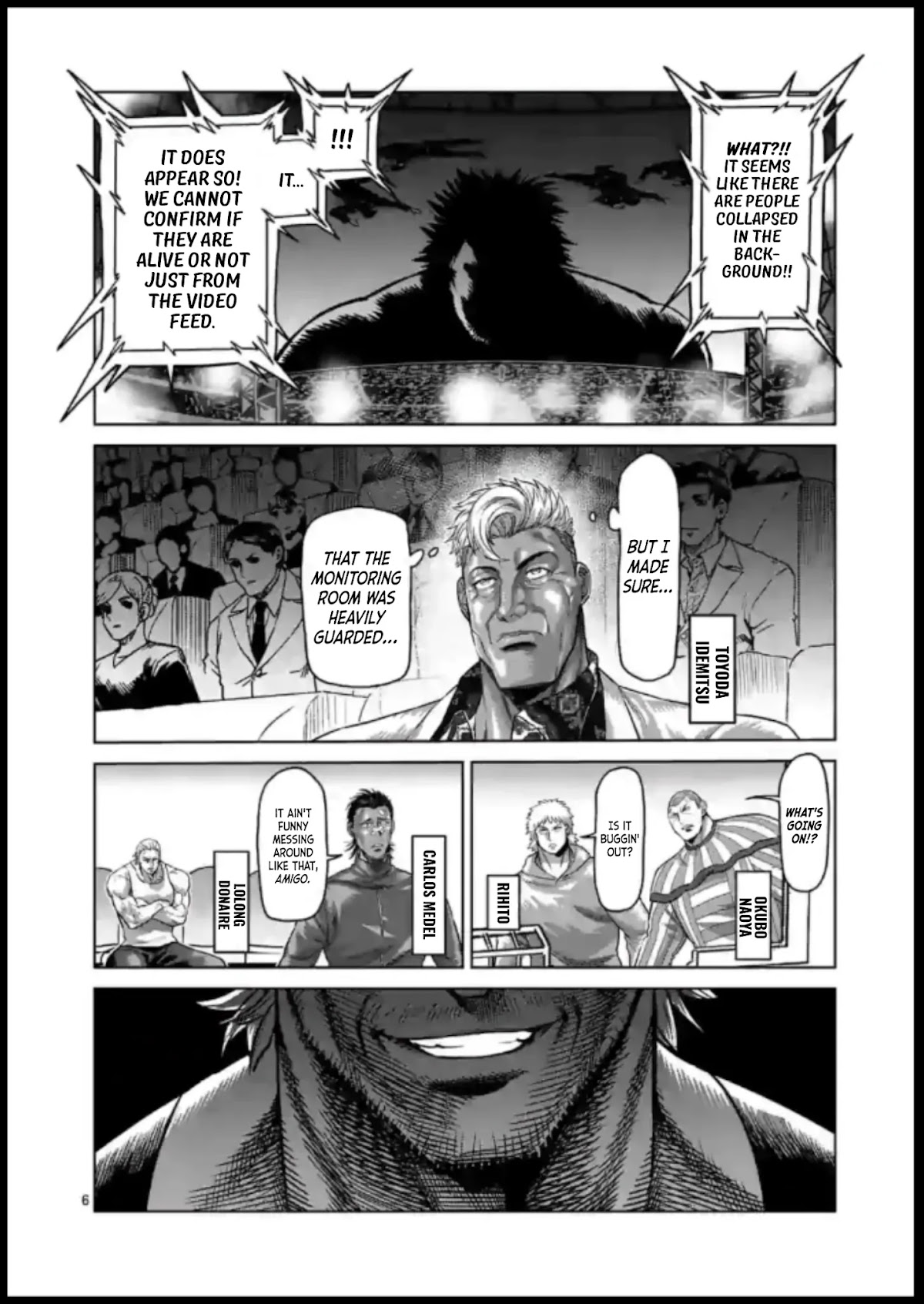 Kengan Omega Chapter 122 page 6 - Chapter 122
