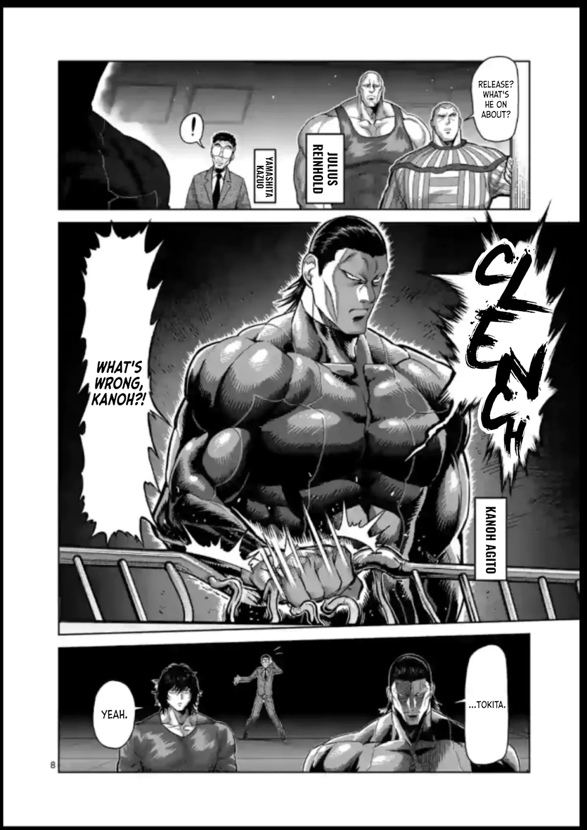 Kengan Omega Chapter 122 page 8 - Chapter 122