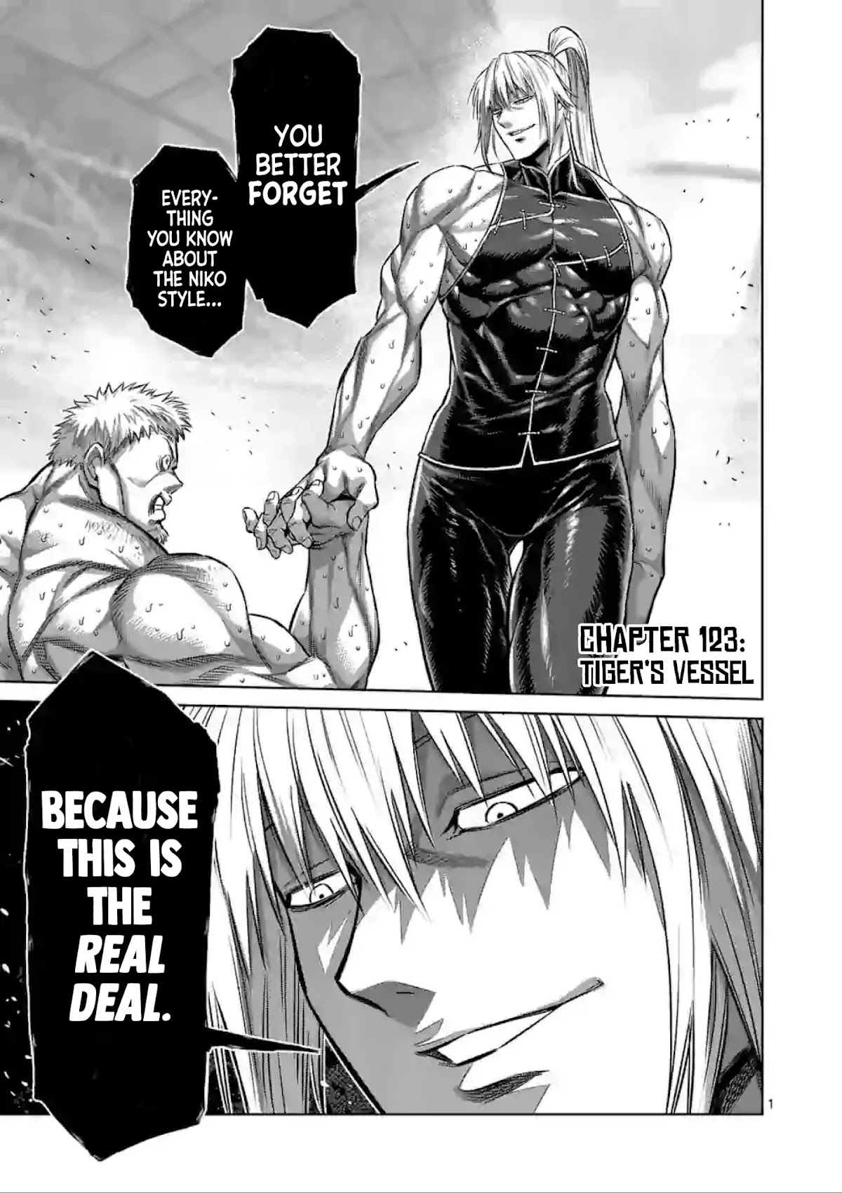 Kengan Omega Chapter 123 page 1 - Chapter 123