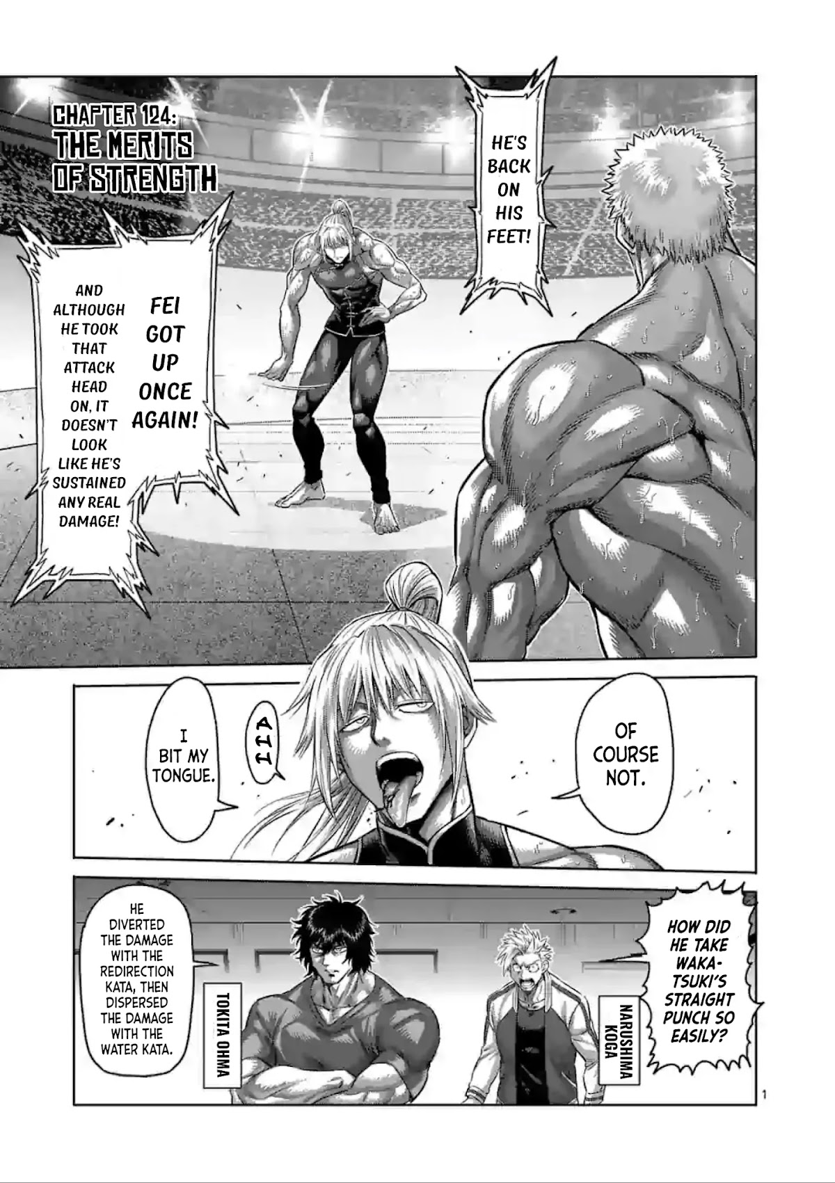 Kengan Omega Chapter 124 page 1 - Chapter 124