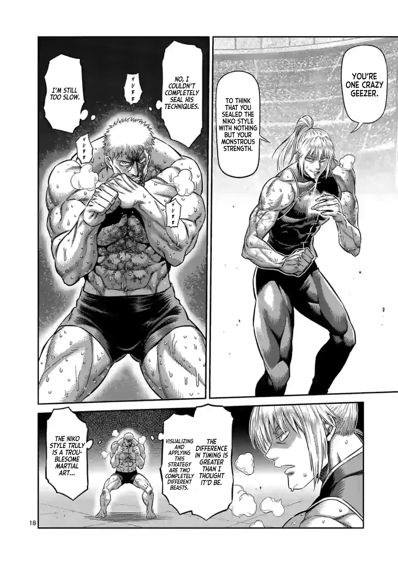 Kengan Omega Chapter 124 page 18 - Chapter 124