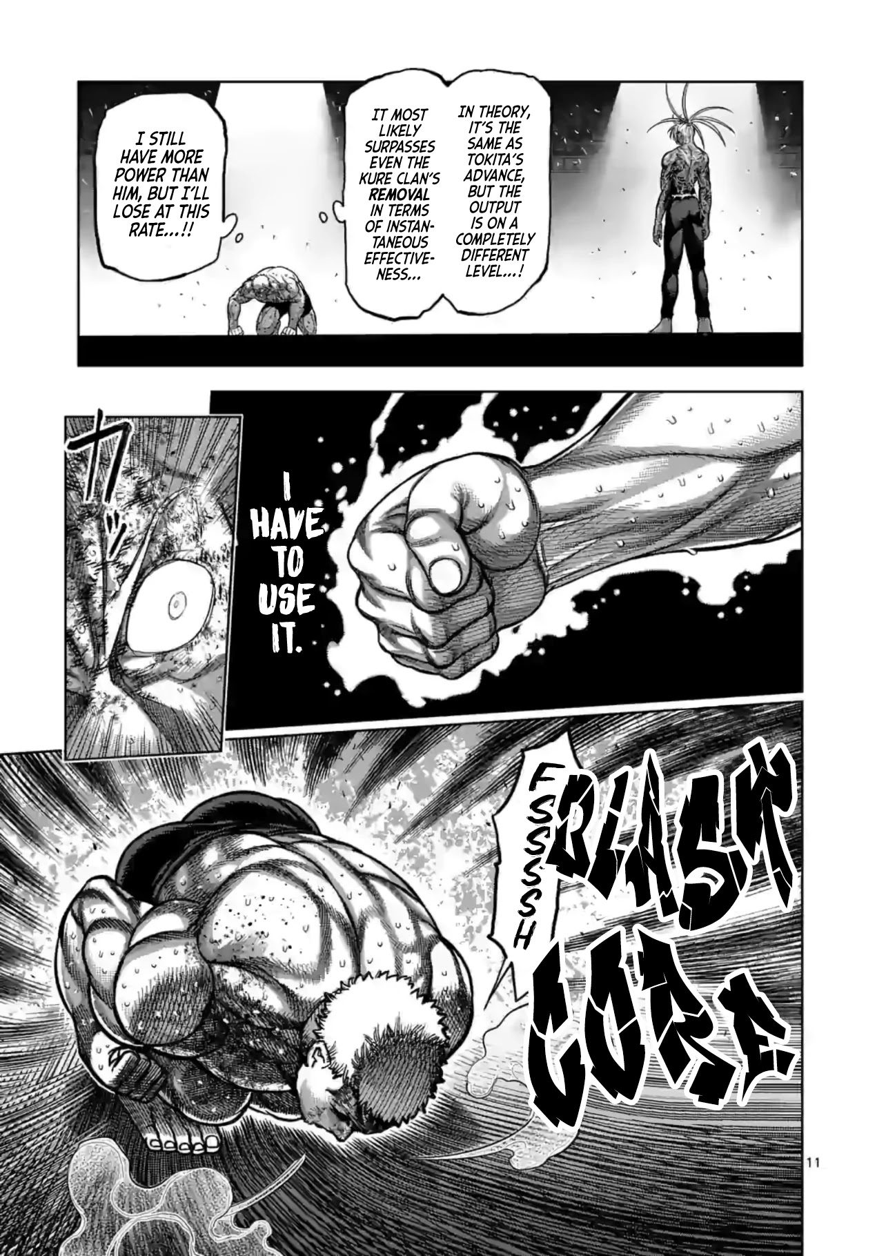 Kengan Omega Chapter 125 page 11 - Chapter 125: Tertiary Secret Technique