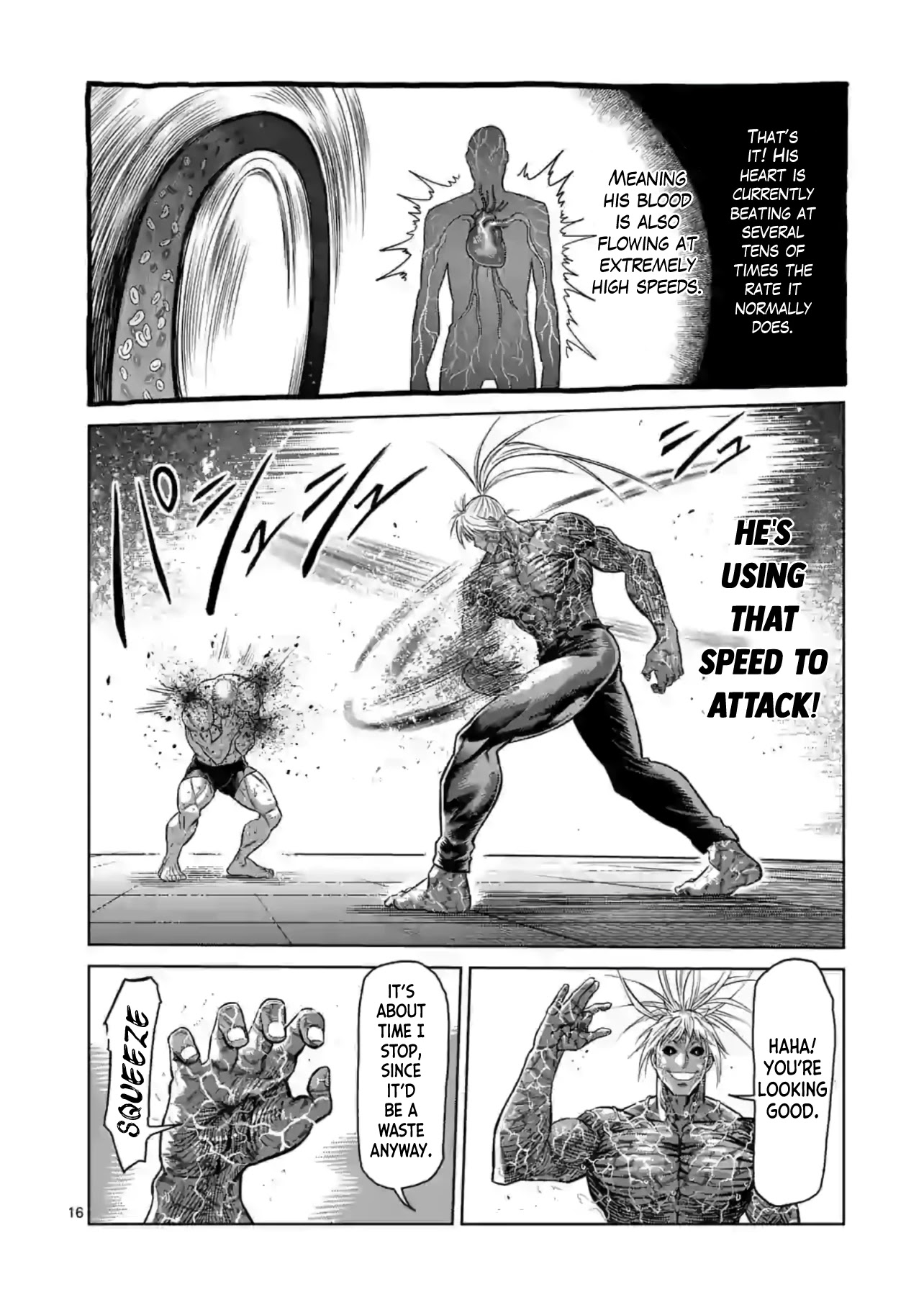 Kengan Omega Chapter 125 page 16 - Chapter 125: Tertiary Secret Technique