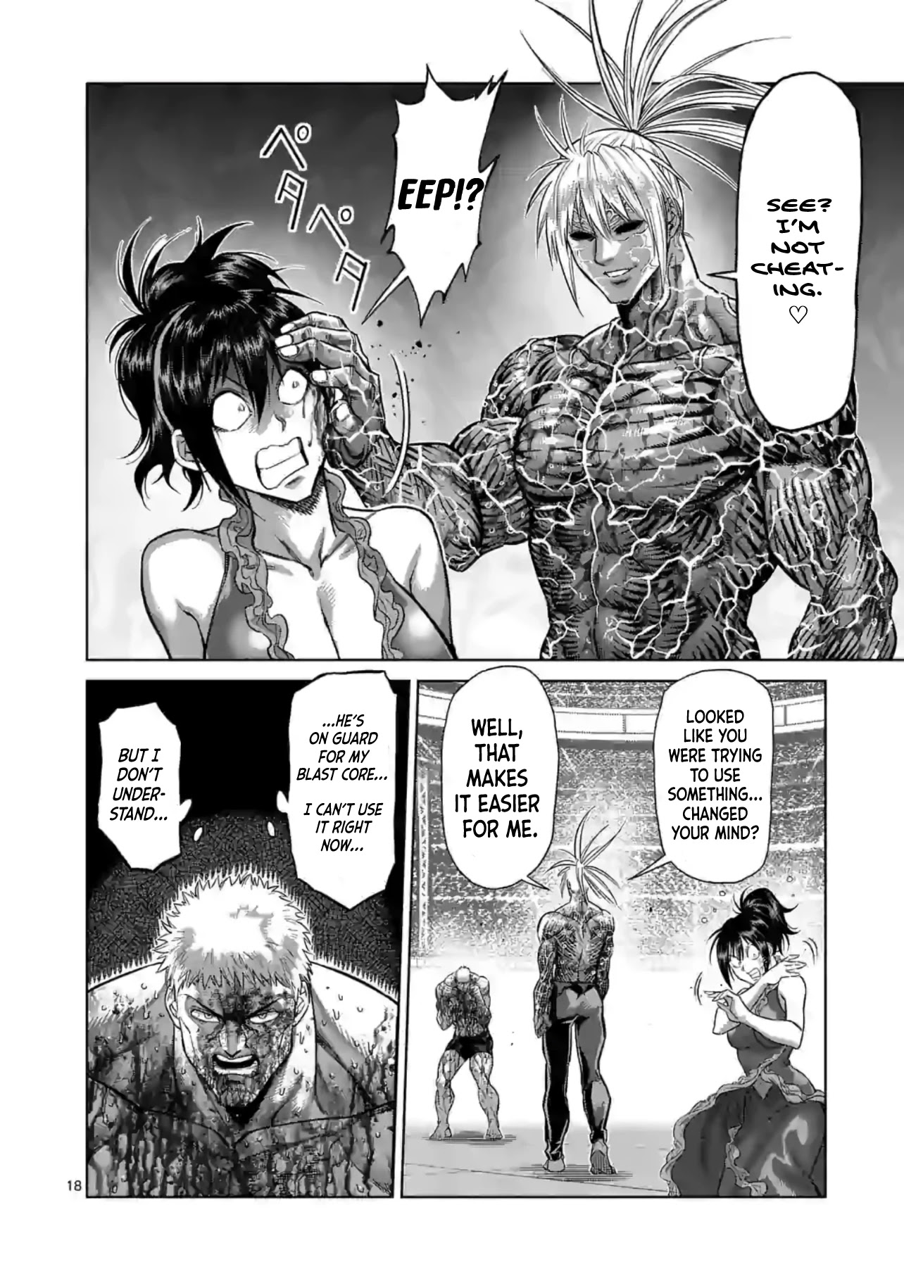 Kengan Omega Chapter 125 page 18 - Chapter 125: Tertiary Secret Technique