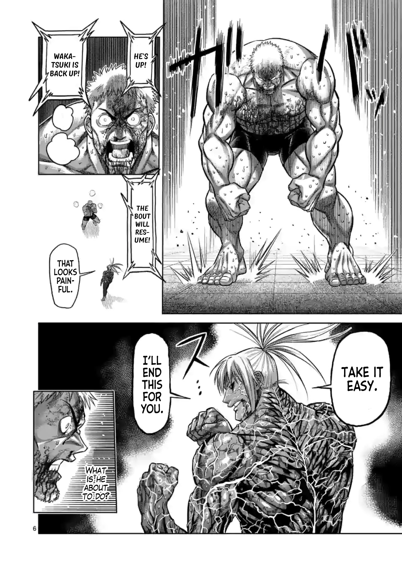 Kengan Omega Chapter 125 page 6 - Chapter 125: Tertiary Secret Technique
