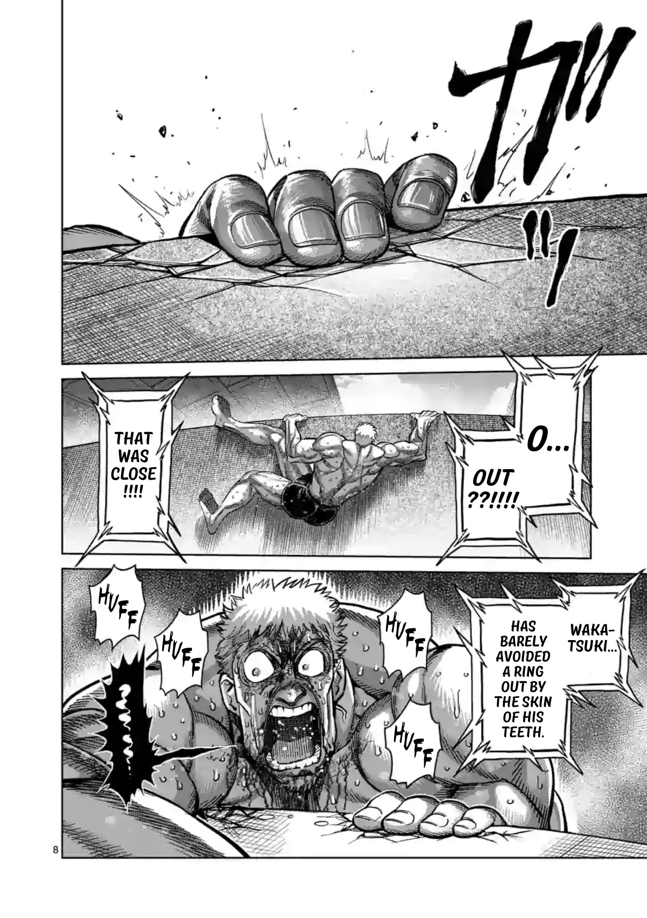 Kengan Omega Chapter 125 page 8 - Chapter 125: Tertiary Secret Technique