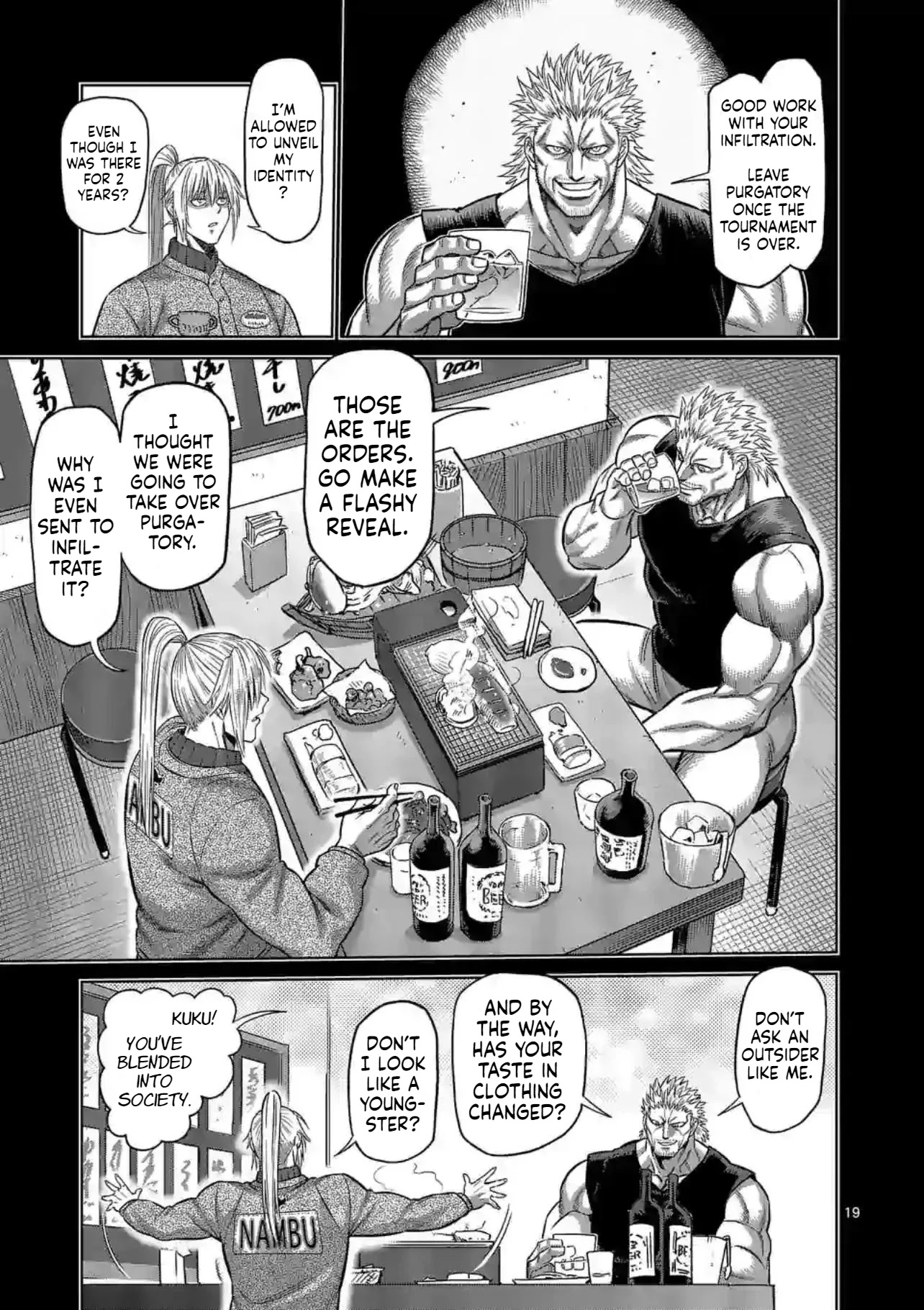 Kengan Omega Chapter 126 page 19 - Chapter 126