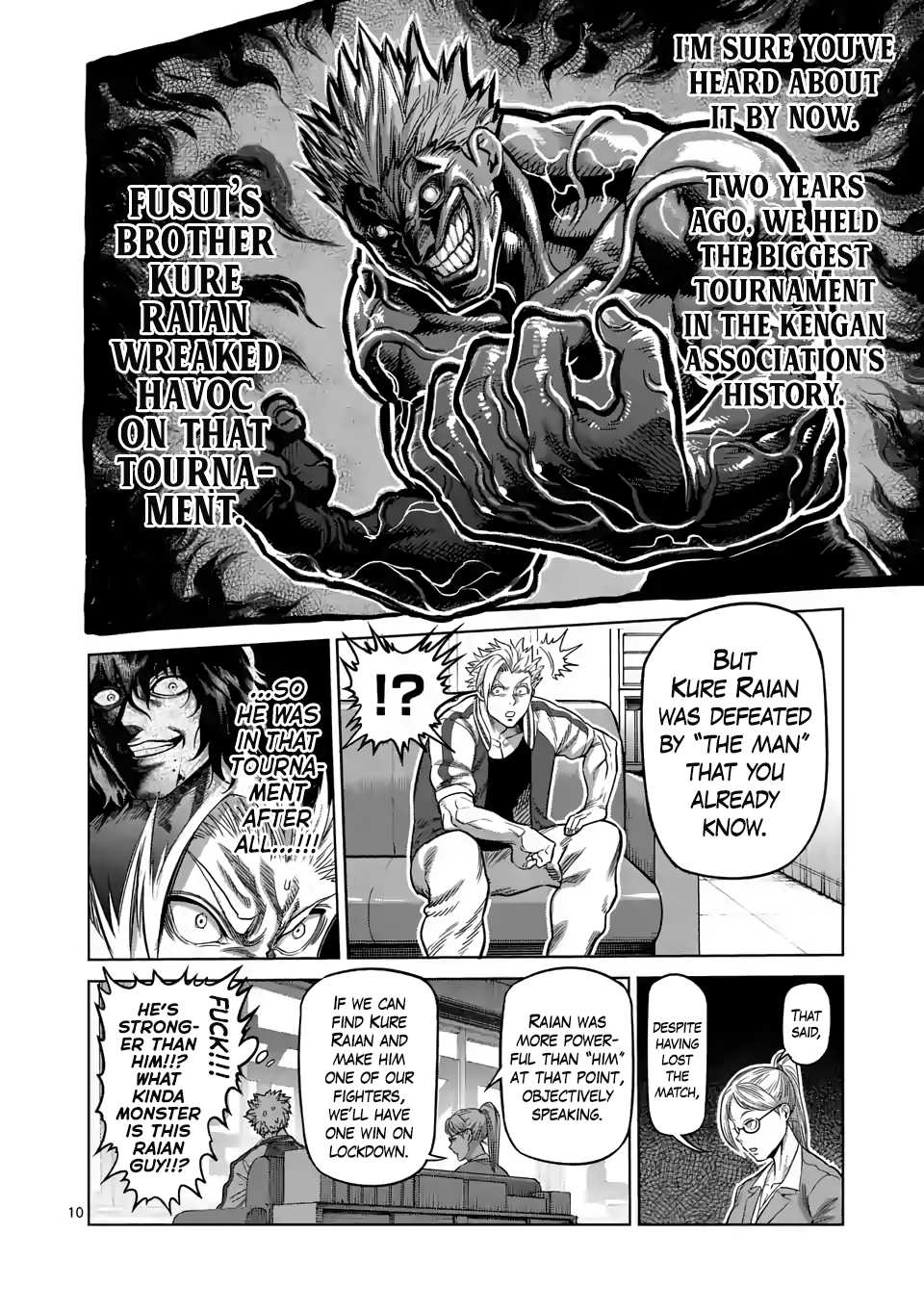 Kengan Omega Chapter 13 page 10 - Chapter 13: Getting Going