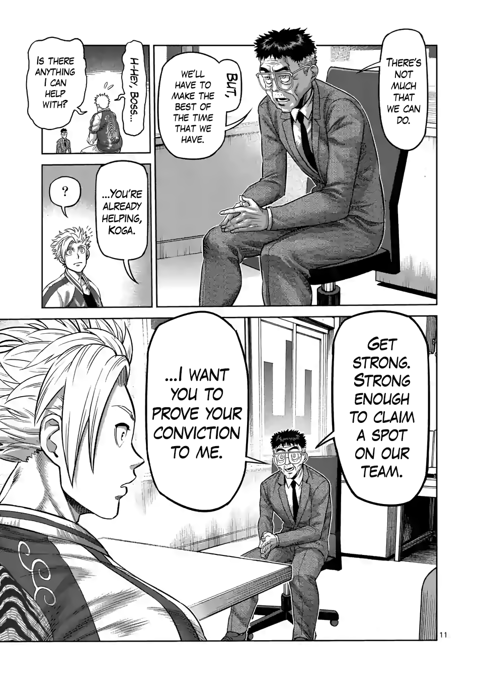 Kengan Omega Chapter 13 page 11 - Chapter 13: Getting Going
