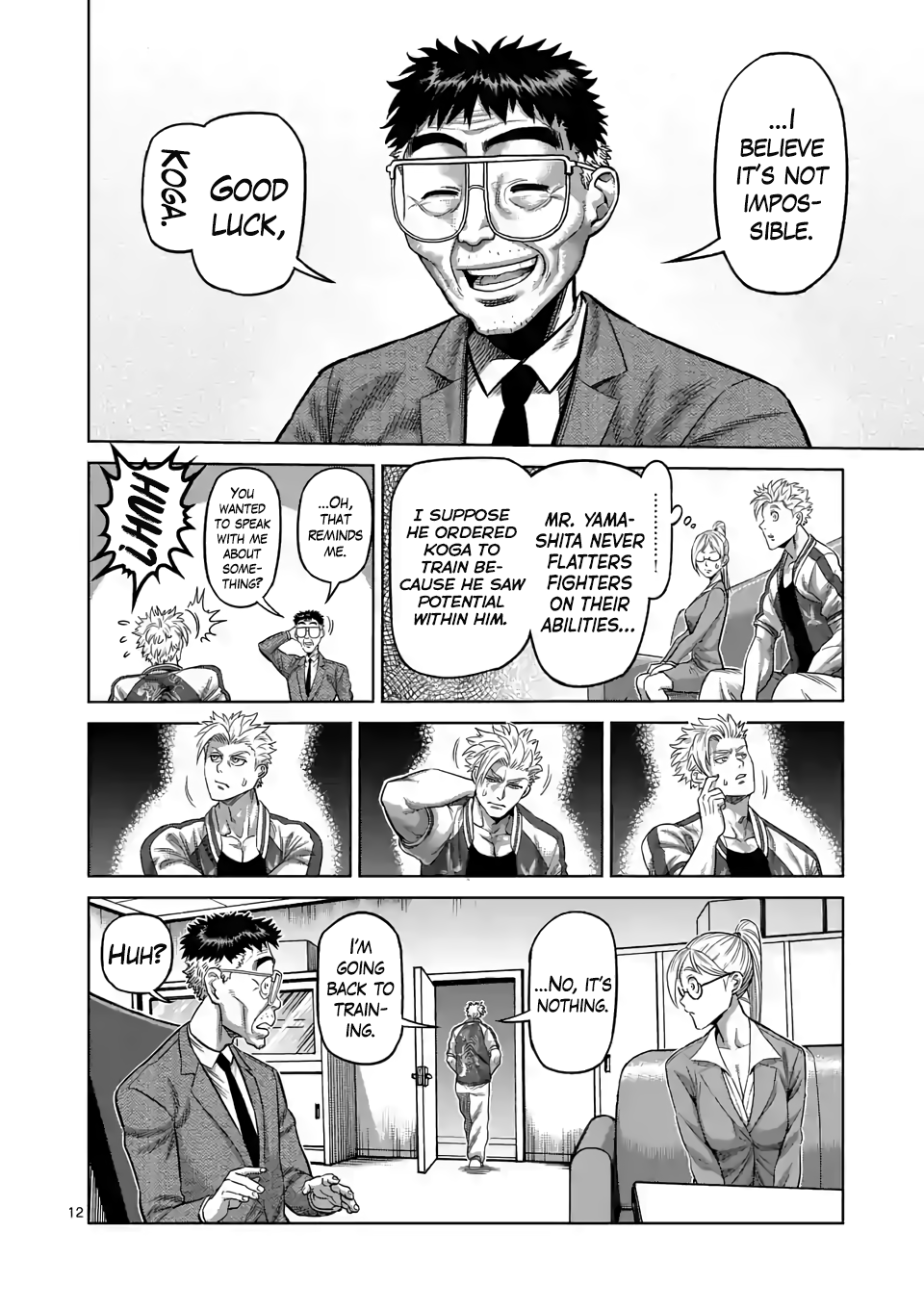 Kengan Omega Chapter 13 page 12 - Chapter 13: Getting Going