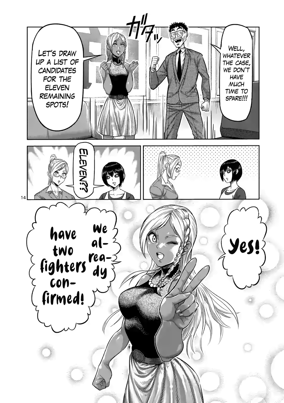 Kengan Omega Chapter 13 page 14 - Chapter 13: Getting Going