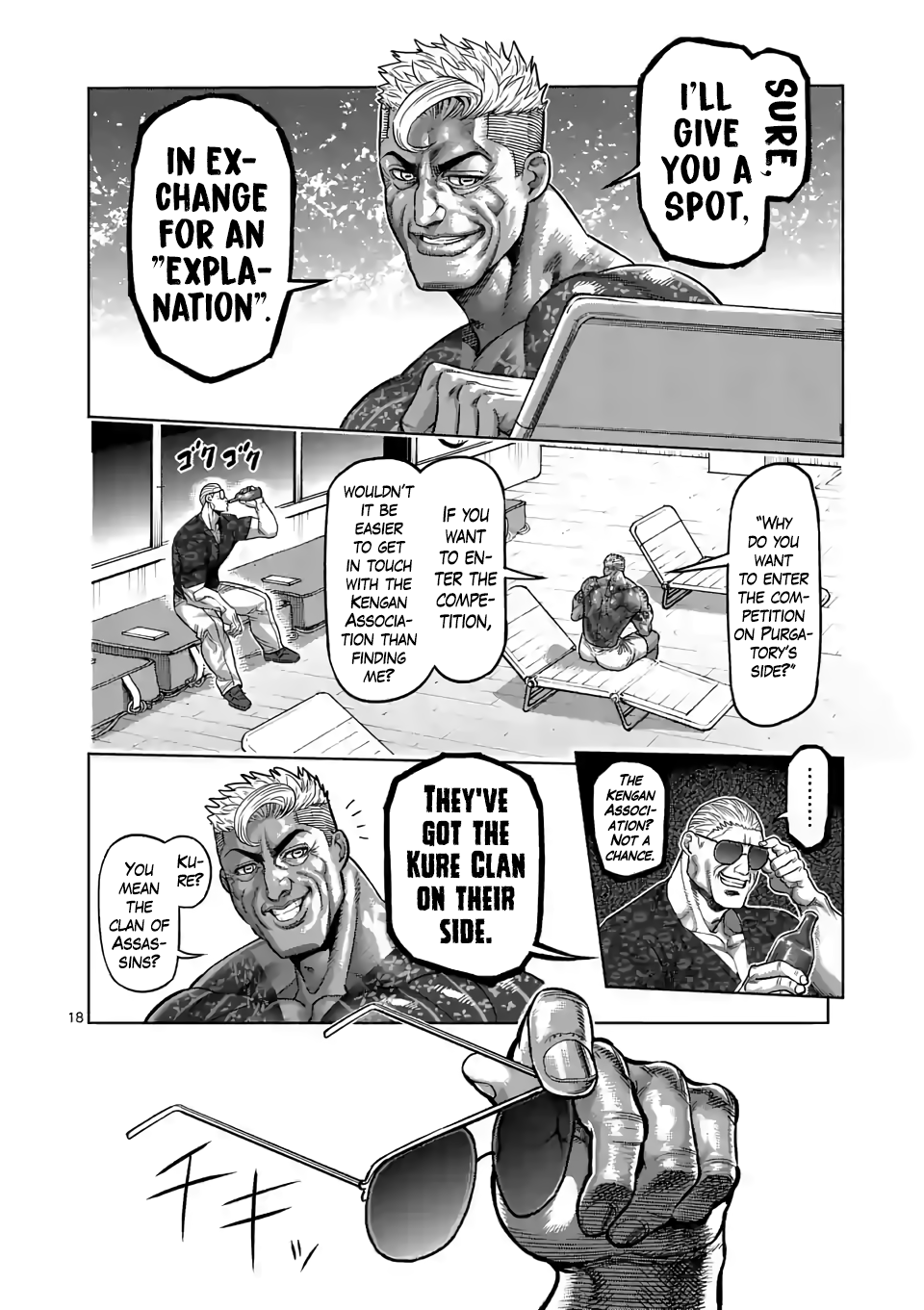 Kengan Omega Chapter 13 page 18 - Chapter 13: Getting Going
