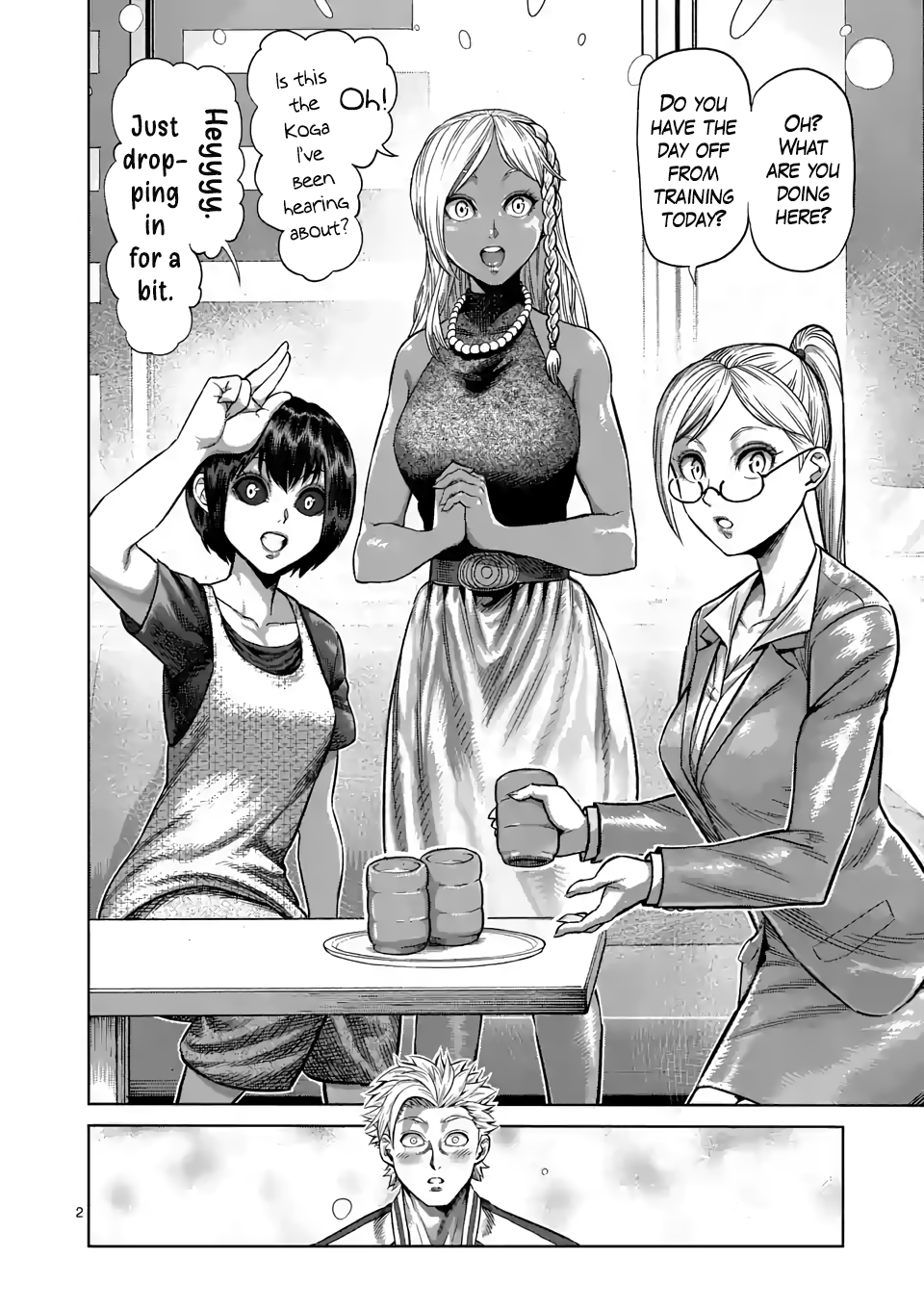 Kengan Omega Chapter 13 page 2 - Chapter 13: Getting Going