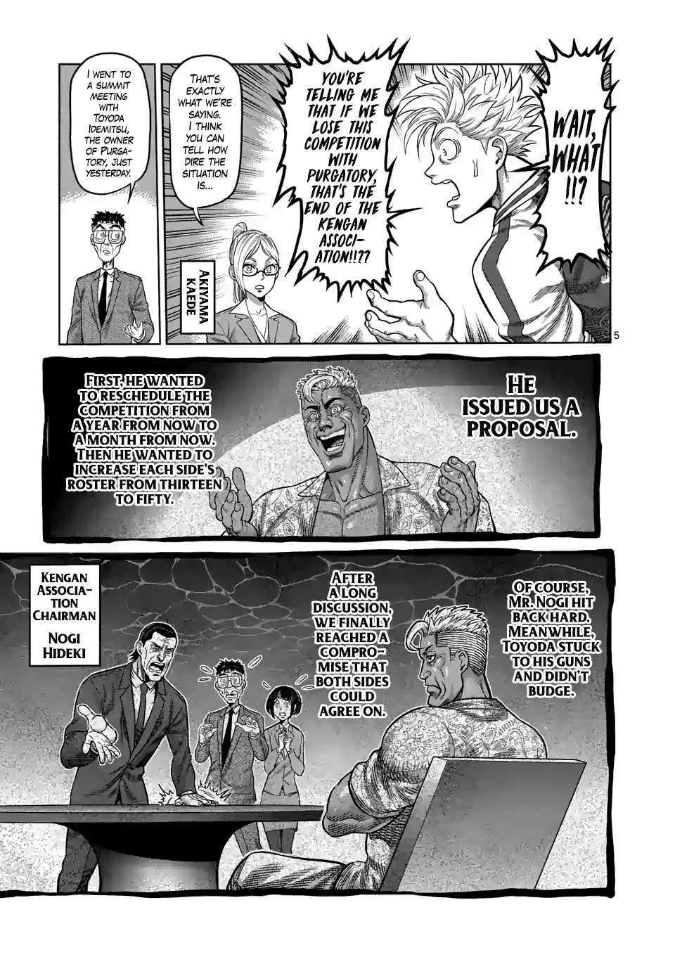 Kengan Omega Chapter 13 page 5 - Chapter 13: Getting Going