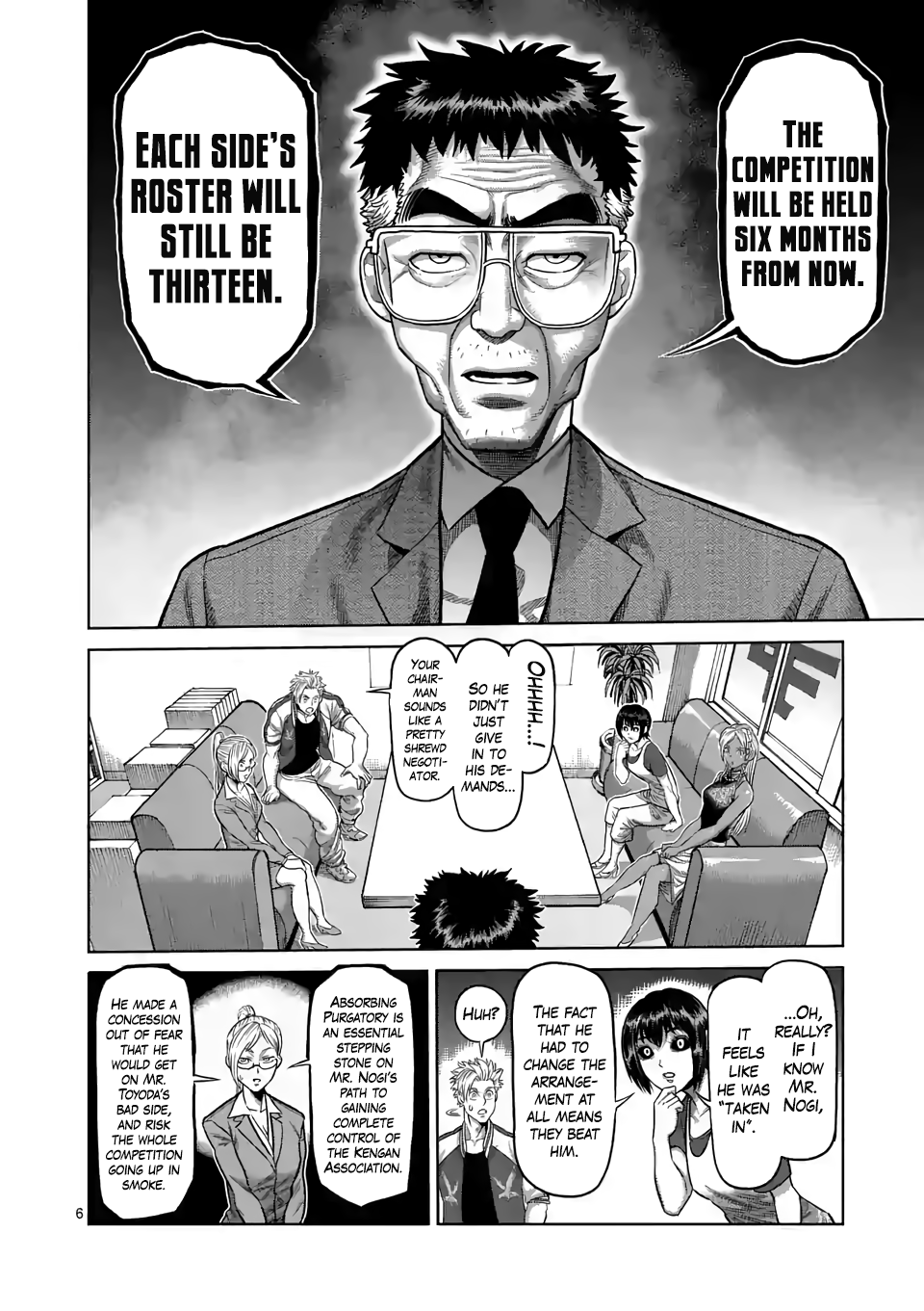 Kengan Omega Chapter 13 page 6 - Chapter 13: Getting Going