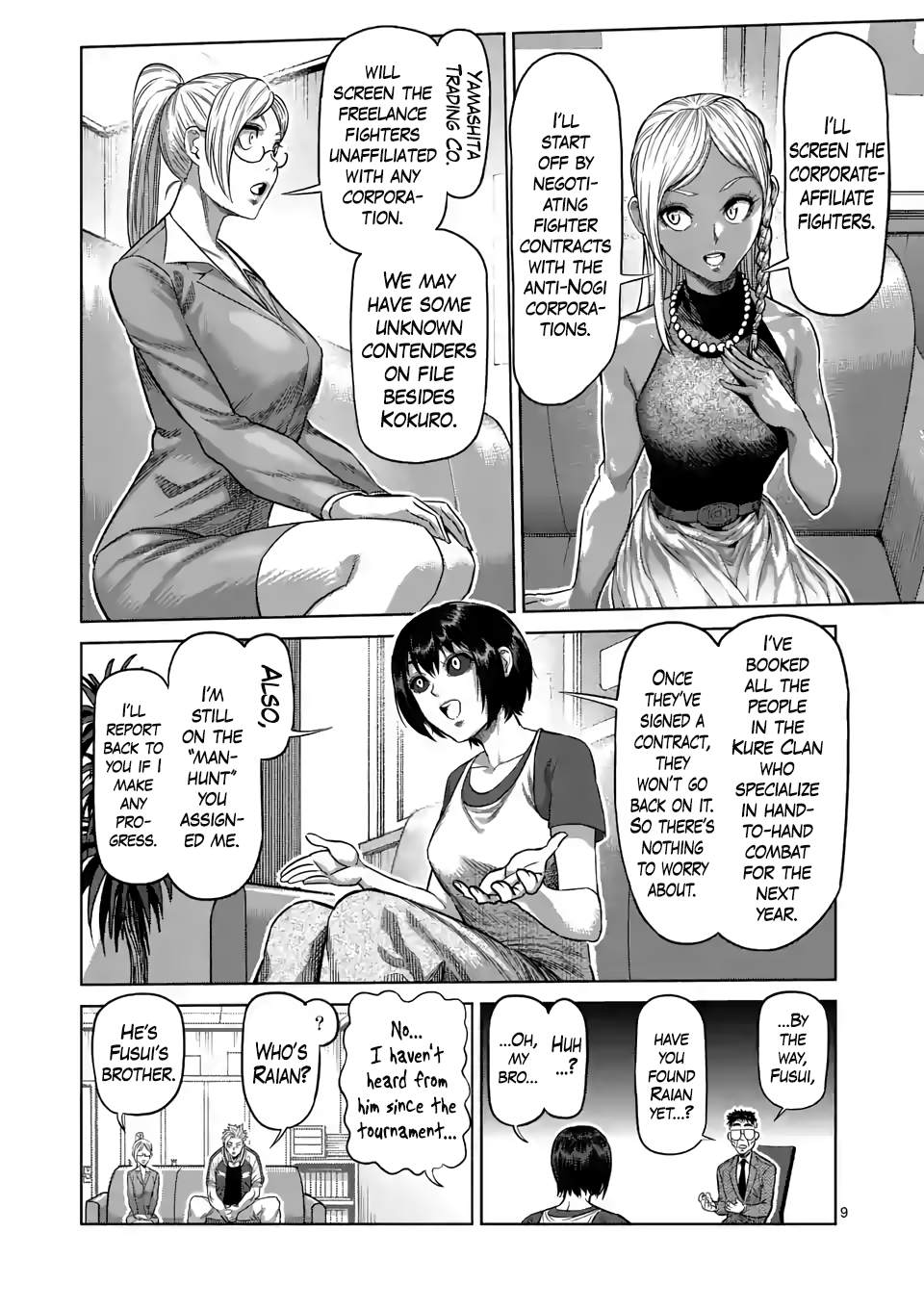 Kengan Omega Chapter 13 page 9 - Chapter 13: Getting Going