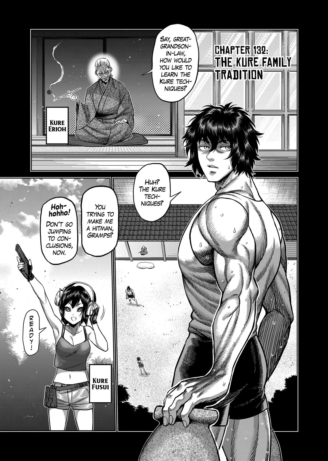 Kengan Omega Chapter 132 page 1 - Chapter 132
