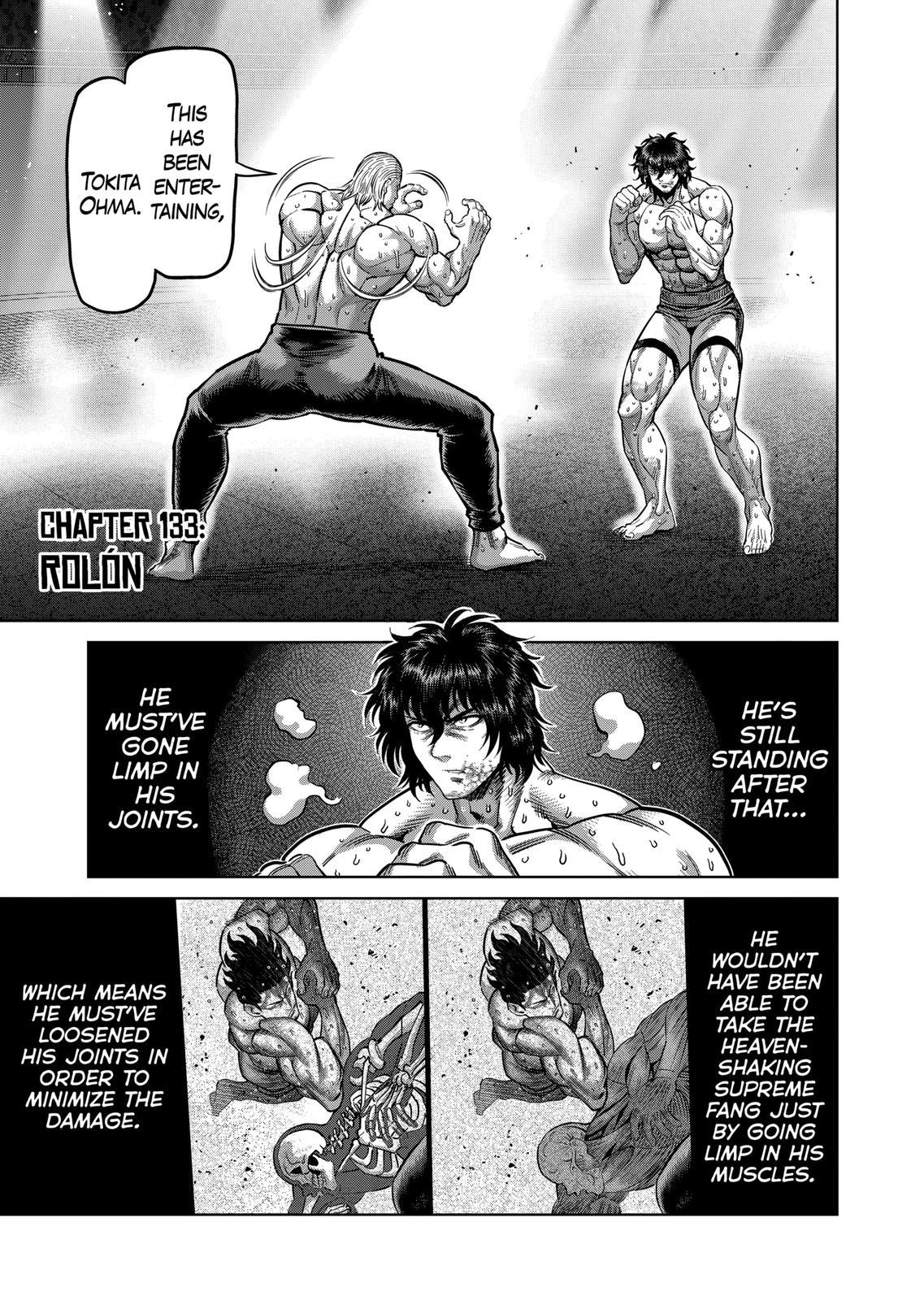 Kengan Omega Chapter 133 page 1 - Chapter 133