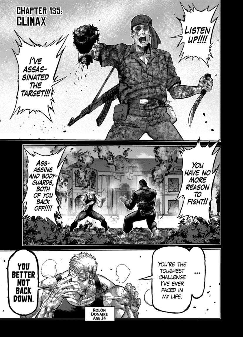 Kengan Omega Chapter 135 page 1 - Chapter 135