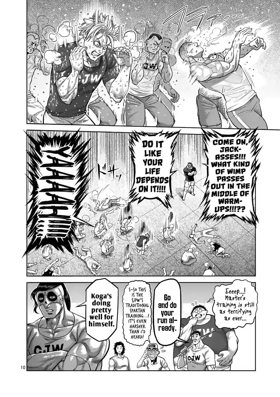 Kengan Omega Chapter 14 page 10 - Chapter 14: All Wasted