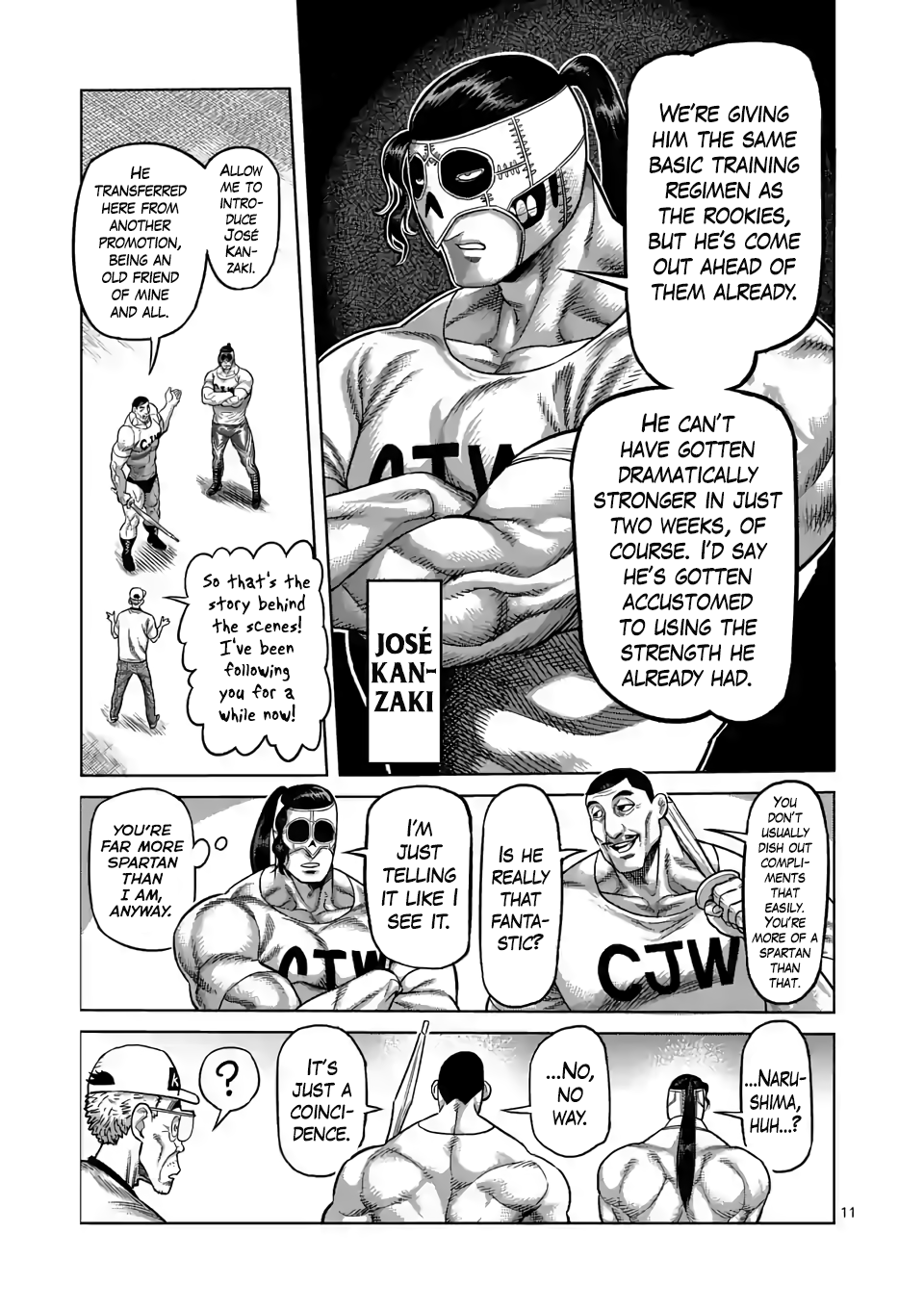 Kengan Omega Chapter 14 page 11 - Chapter 14: All Wasted