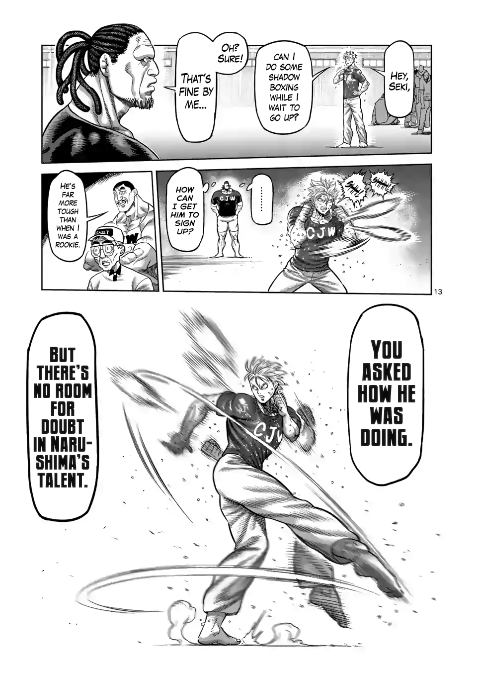 Kengan Omega Chapter 14 page 13 - Chapter 14: All Wasted