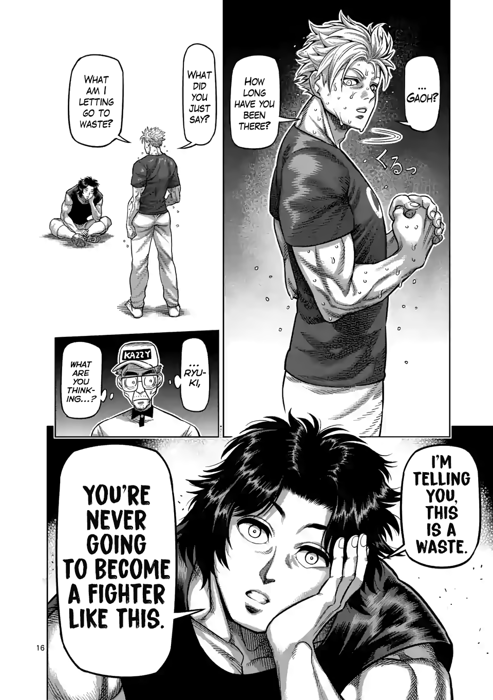 Kengan Omega Chapter 14 page 16 - Chapter 14: All Wasted