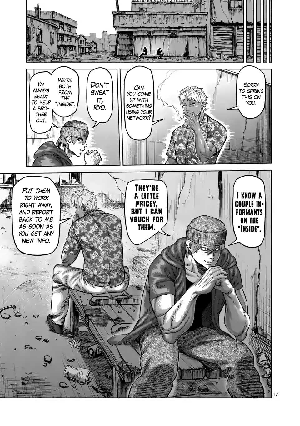 Kengan Omega Chapter 14 page 17 - Chapter 14: All Wasted