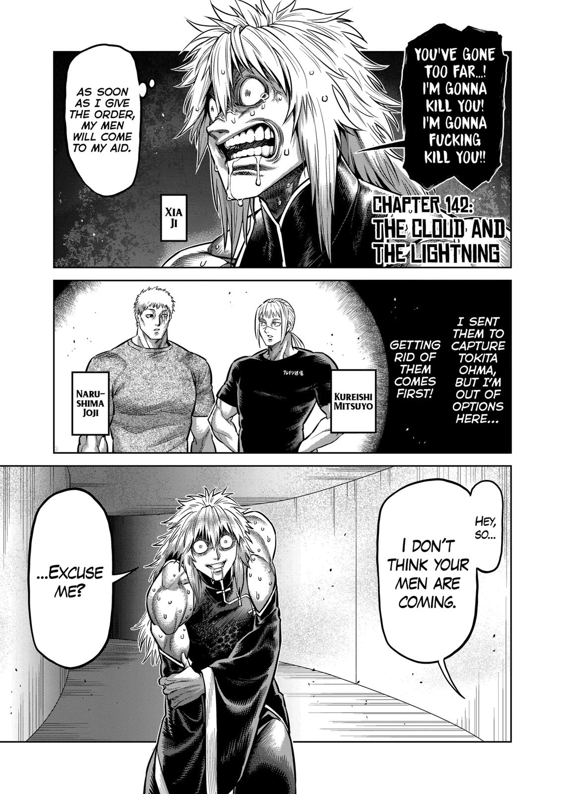 Kengan Omega Chapter 142 page 1 - Chapter 142