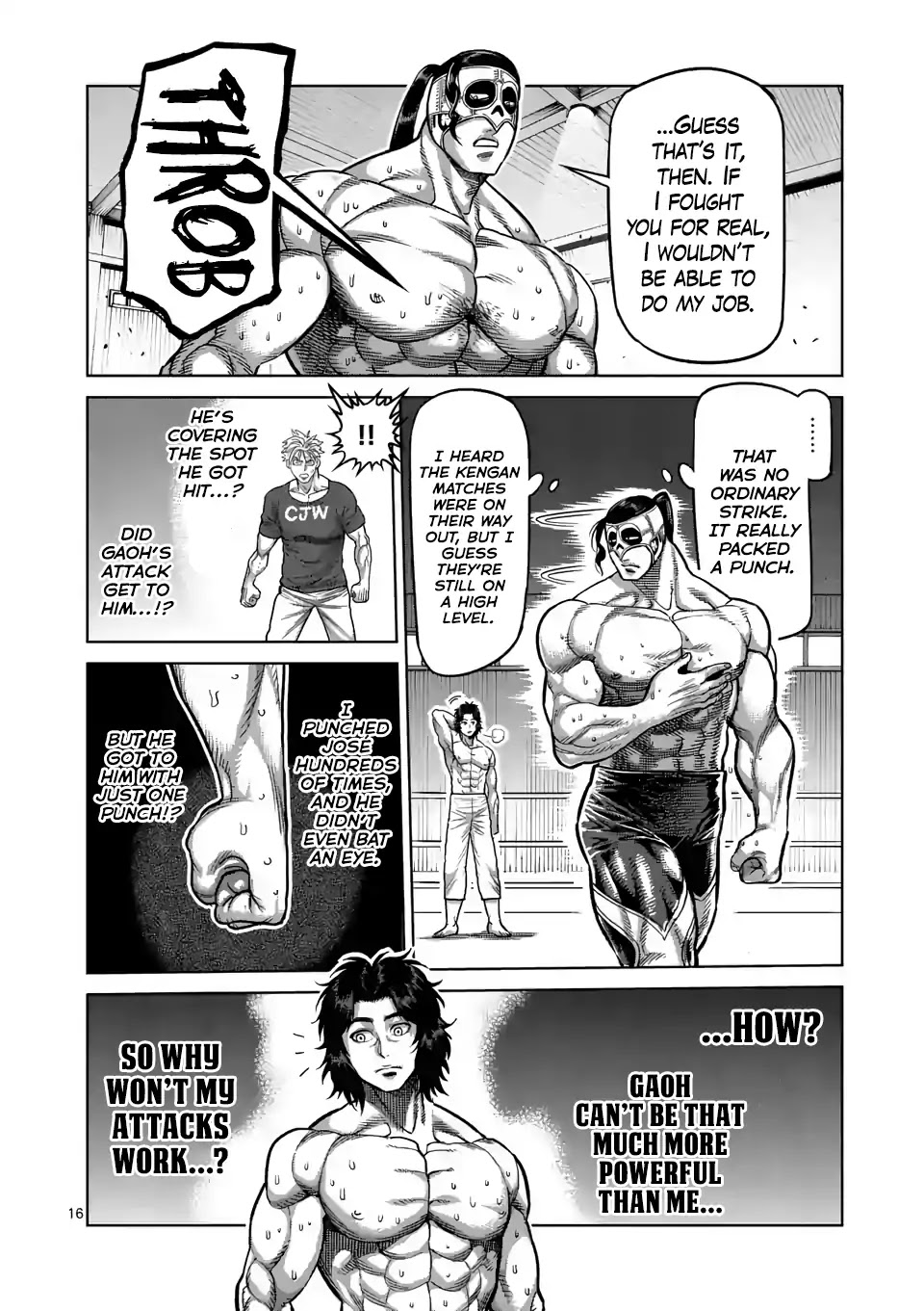 Kengan Omega Chapter 15 page 16 - Chapter 15: Ryuki vs. José