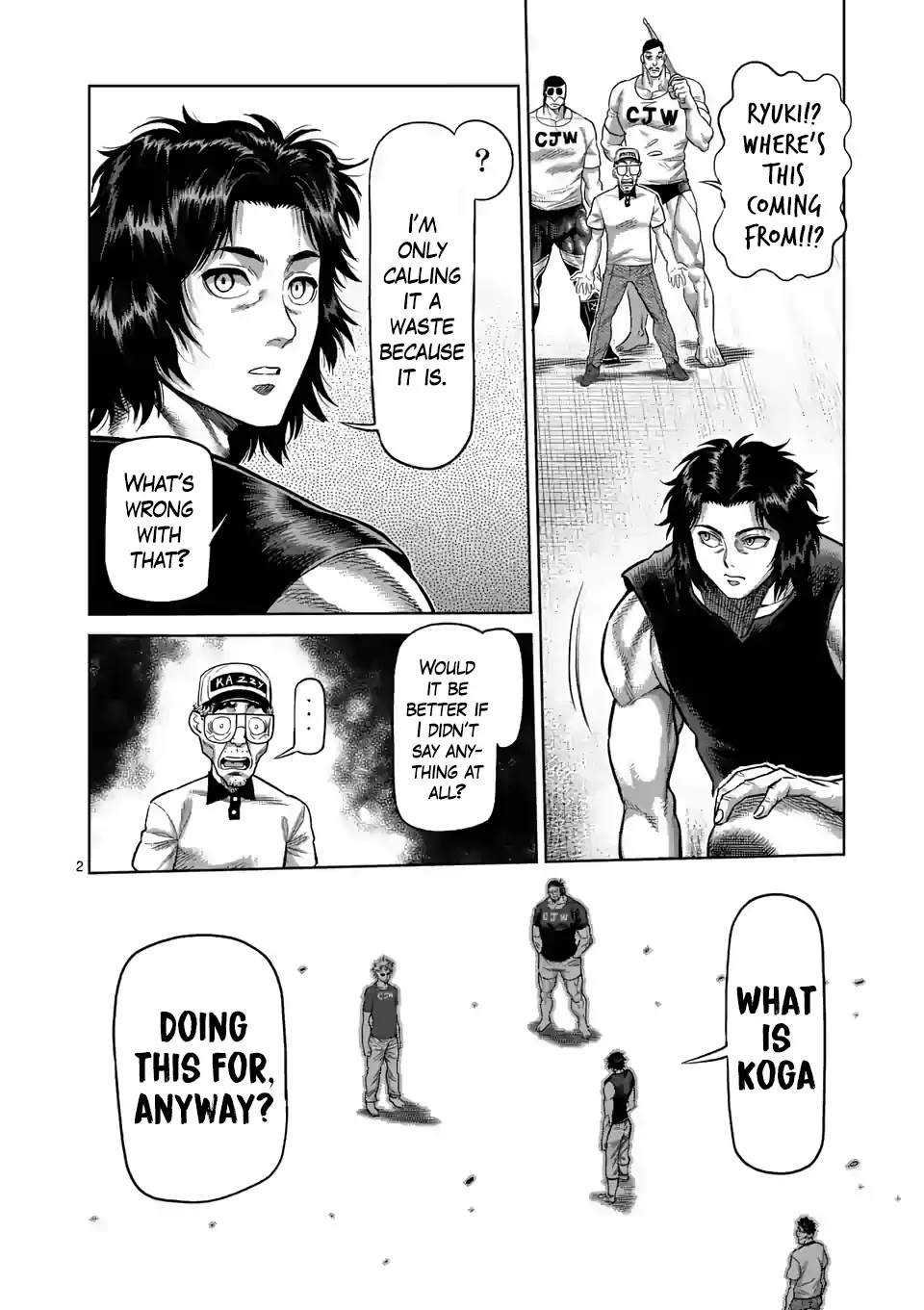 Kengan Omega Chapter 15 page 2 - Chapter 15: Ryuki vs. José