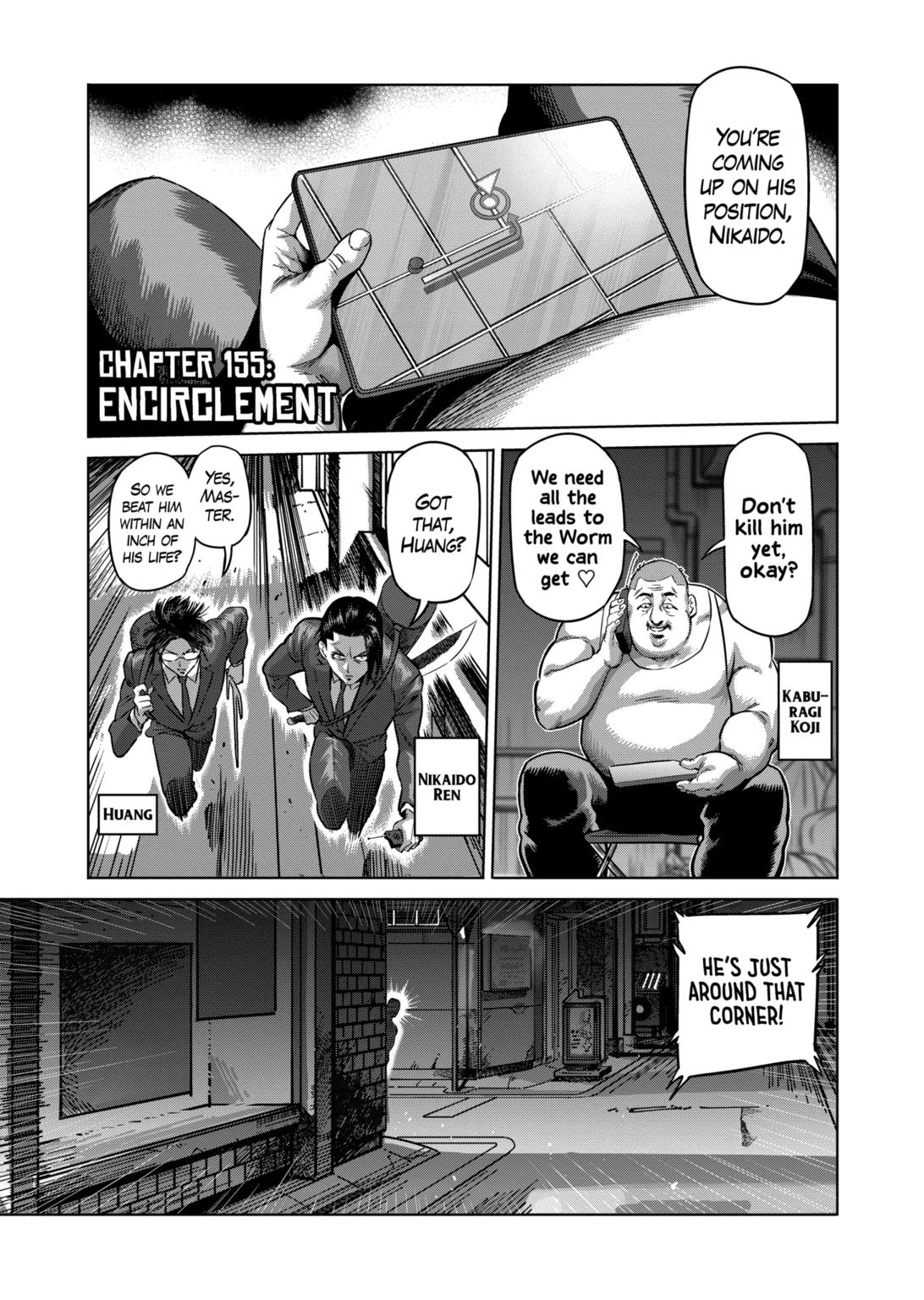 Kengan Omega Chapter 155 page 1 - Chapter 155