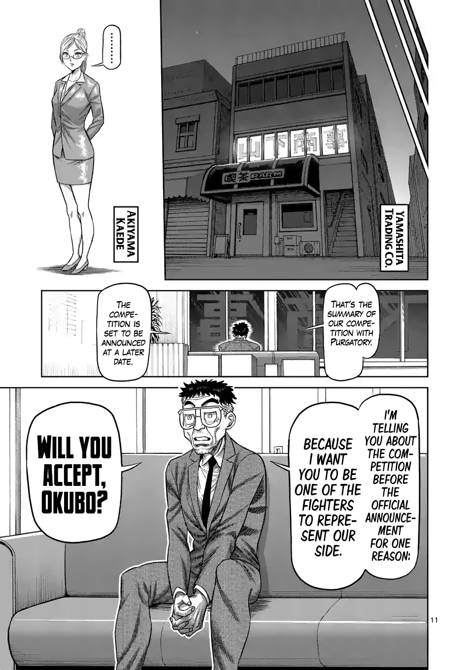 Kengan Omega Chapter 16 page 11 - Chapter 16: The Third