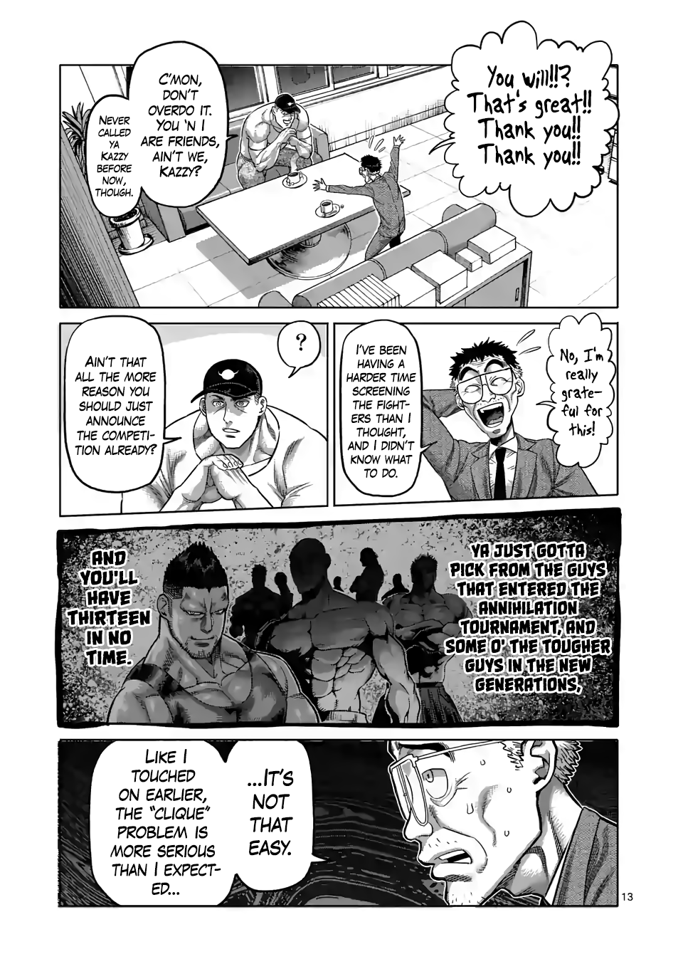 Kengan Omega Chapter 16 page 13 - Chapter 16: The Third
