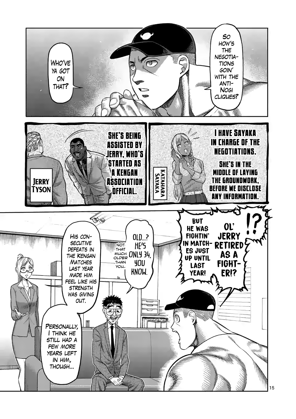 Kengan Omega Chapter 16 page 15 - Chapter 16: The Third
