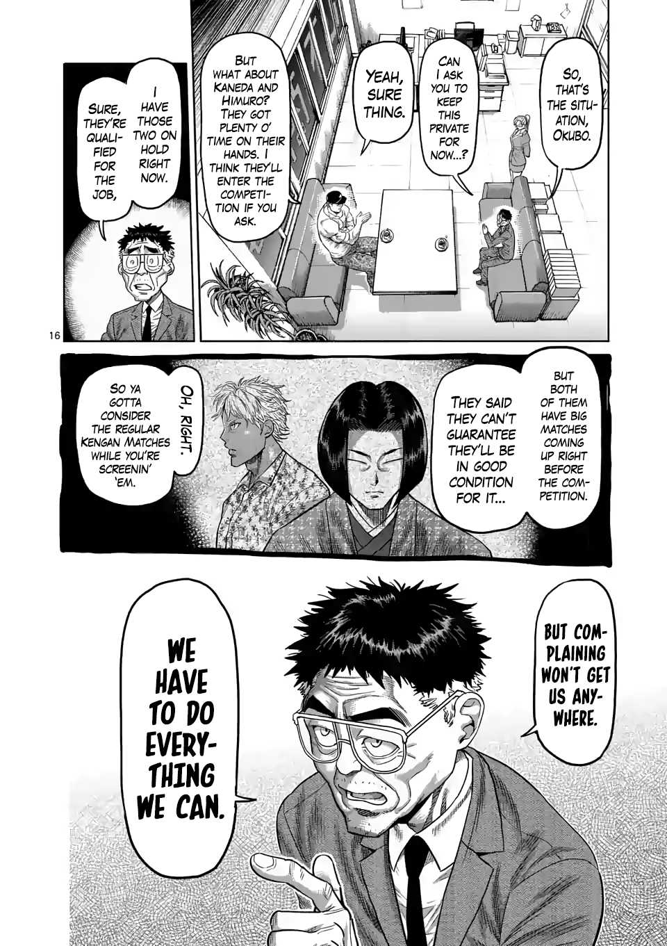 Kengan Omega Chapter 16 page 16 - Chapter 16: The Third
