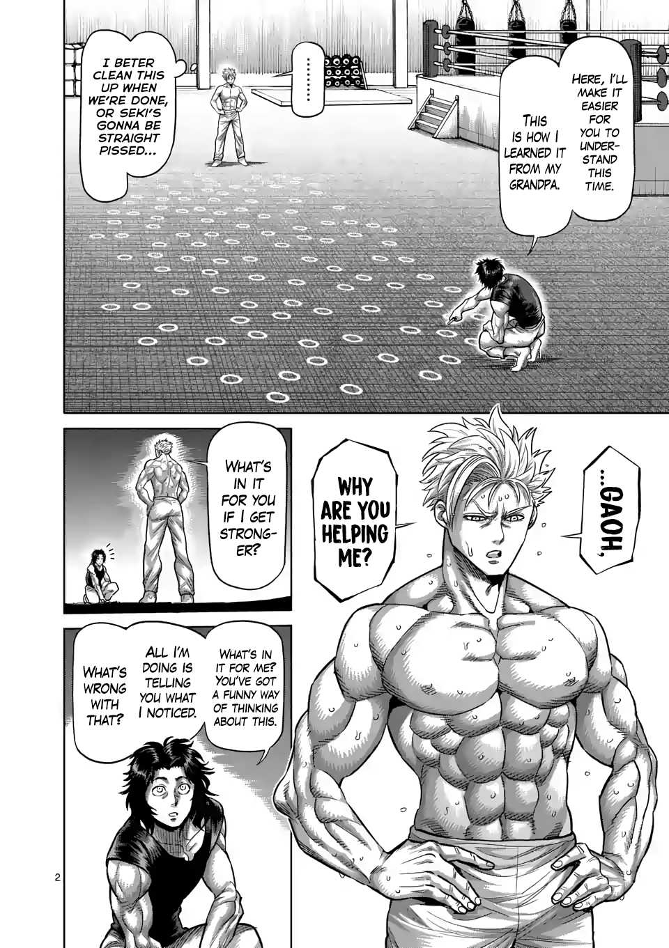 Kengan Omega Chapter 16 page 2 - Chapter 16: The Third