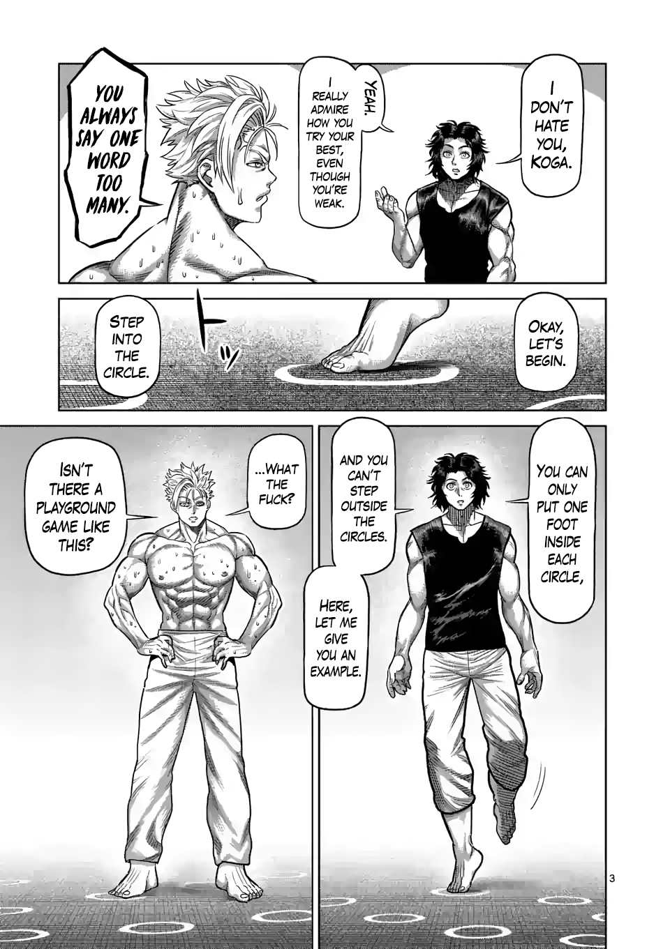 Kengan Omega Chapter 16 page 3 - Chapter 16: The Third